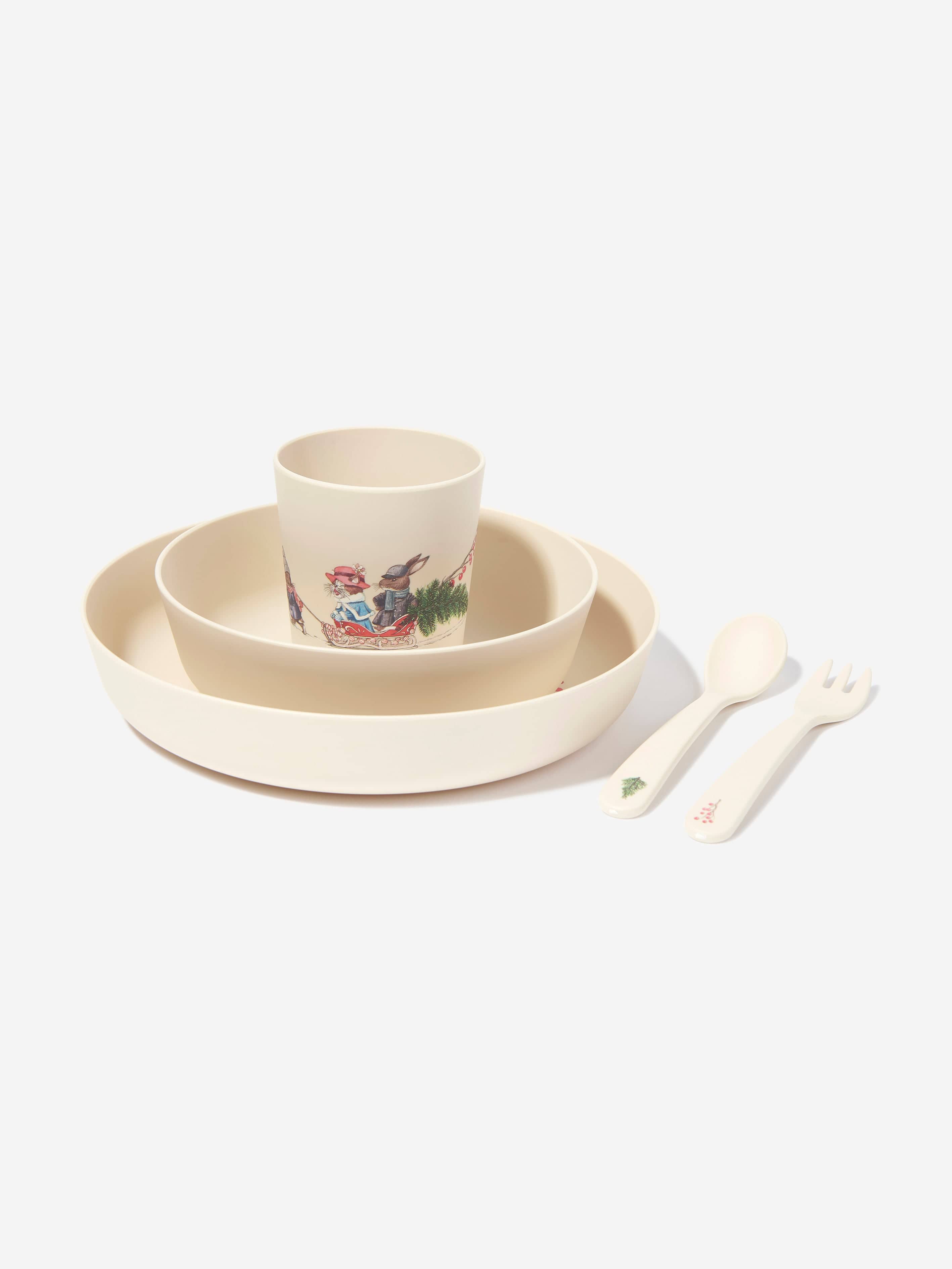 Konges Slojd Baby Dinner Set in Ivory