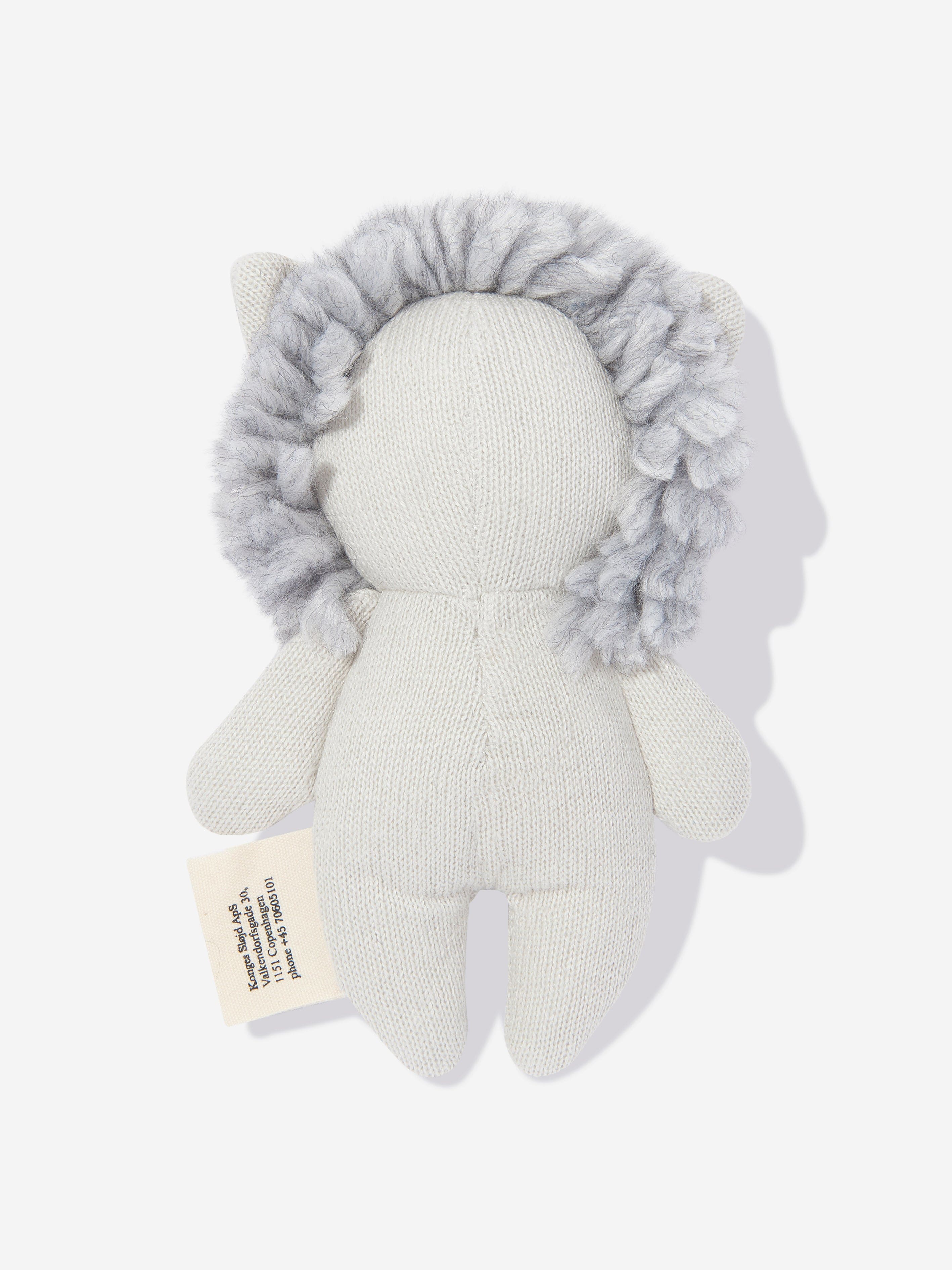 Konges Sløjd Baby Mini Lion Soft Toy in Grey