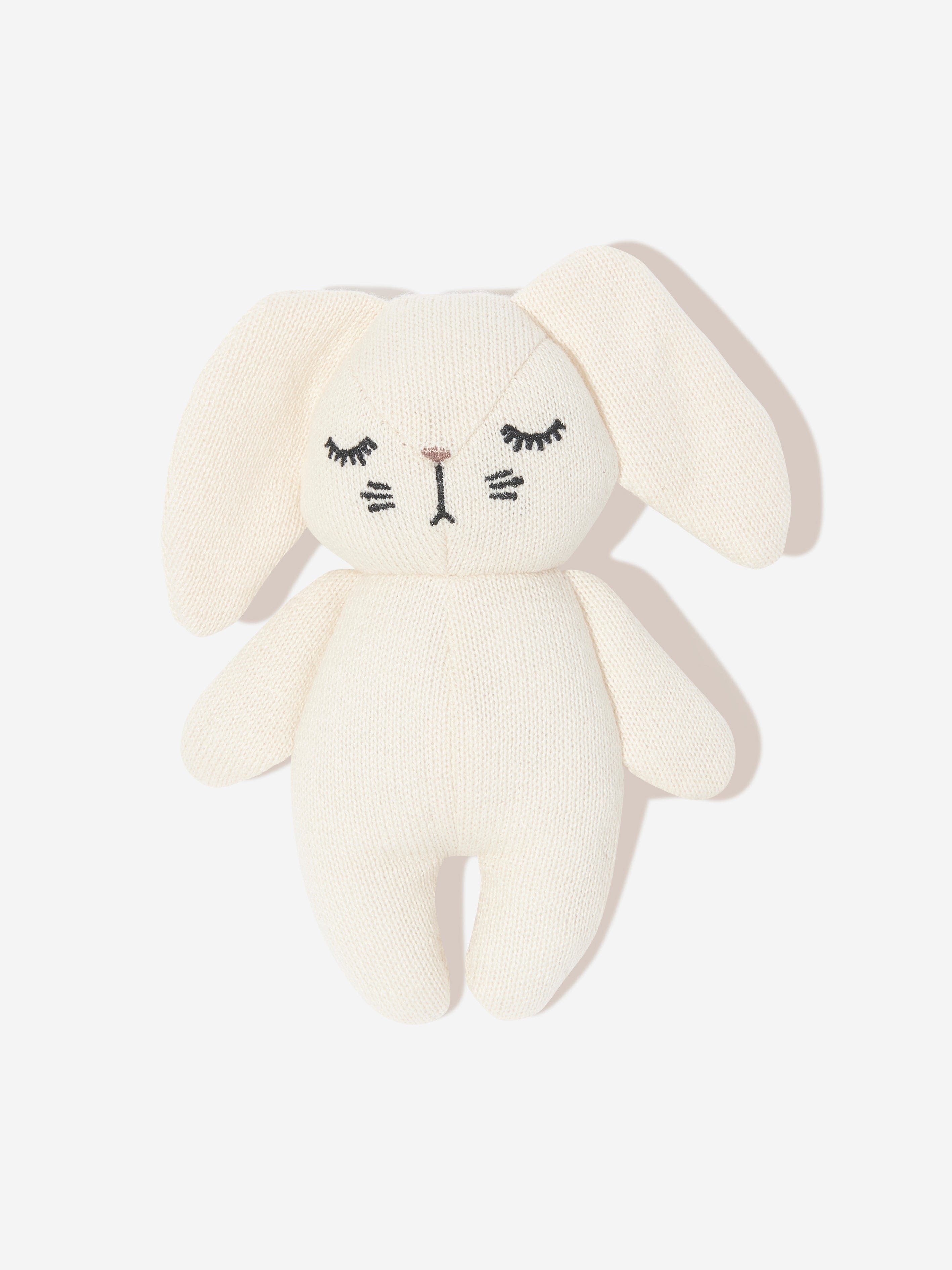 Konges Sløjd Baby Mini Rabbit Soft Toy in Ivory