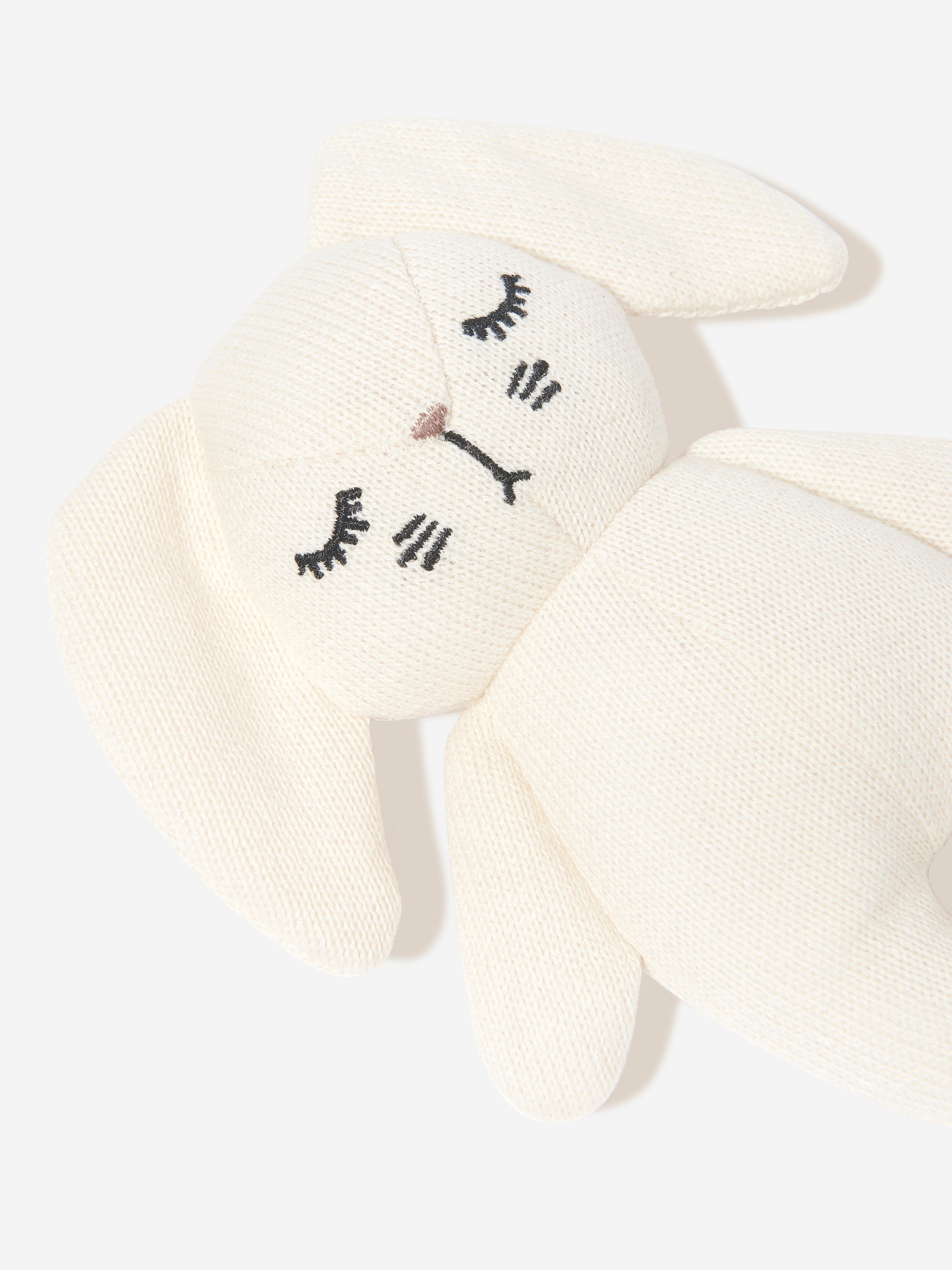 Konges Sløjd Baby Mini Rabbit Soft Toy in Ivory