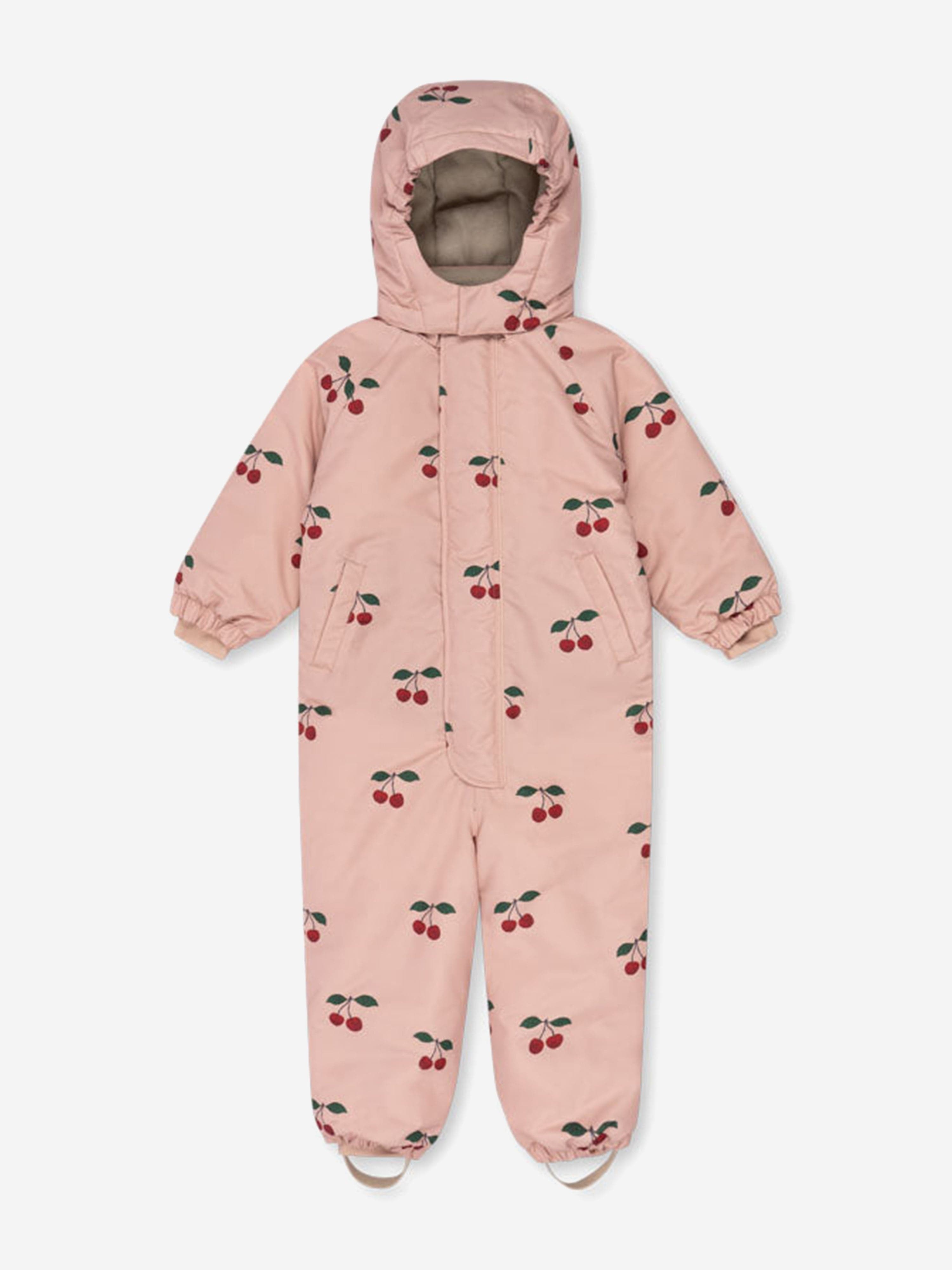 Konges Sløjd Girls Award Chery Snowsuit in Pink