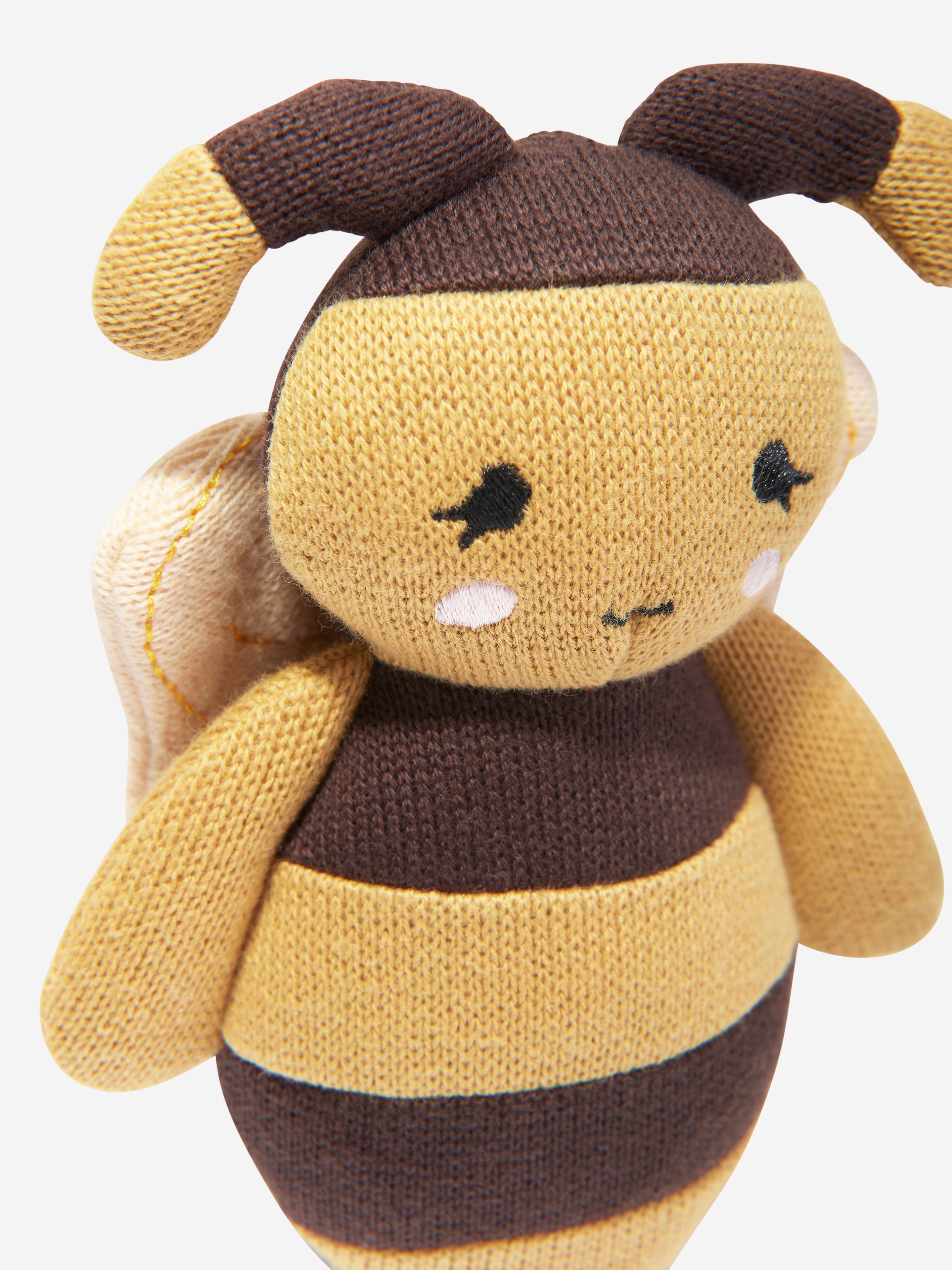 Konges Slojd Kids Bee Soft Toy in Brown