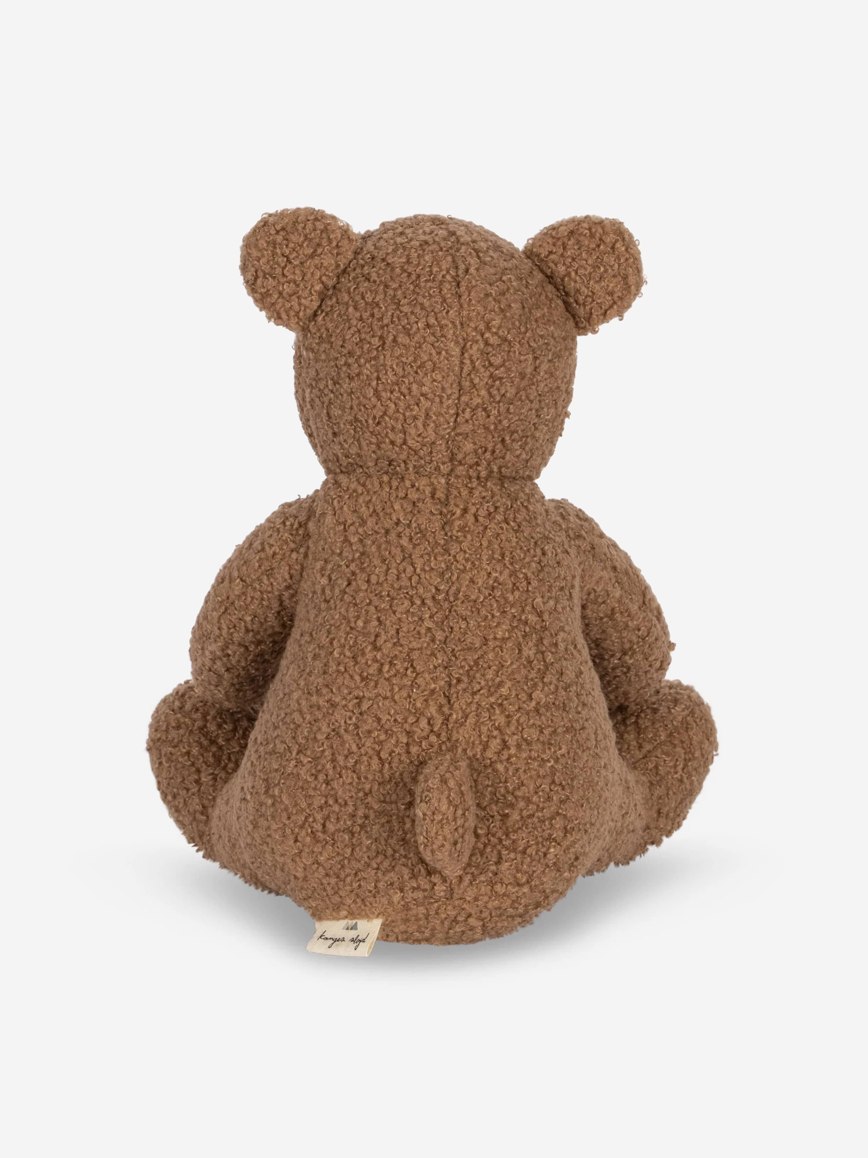 Konges Sløjd Baby Activity Music Teddy Bear in Brown (24cm)