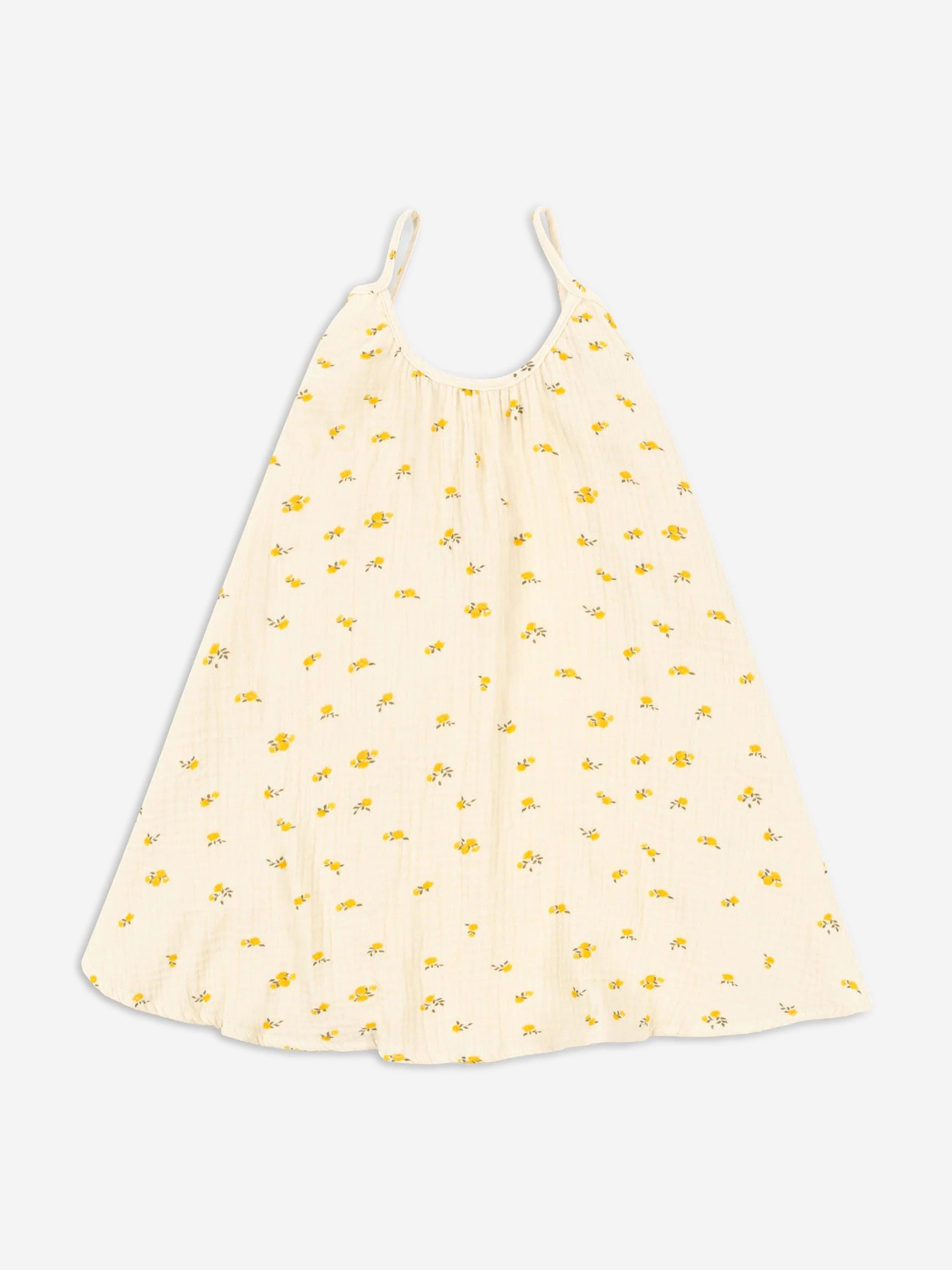 Konges Sløjd Girls Coco Sun Dress in Beige