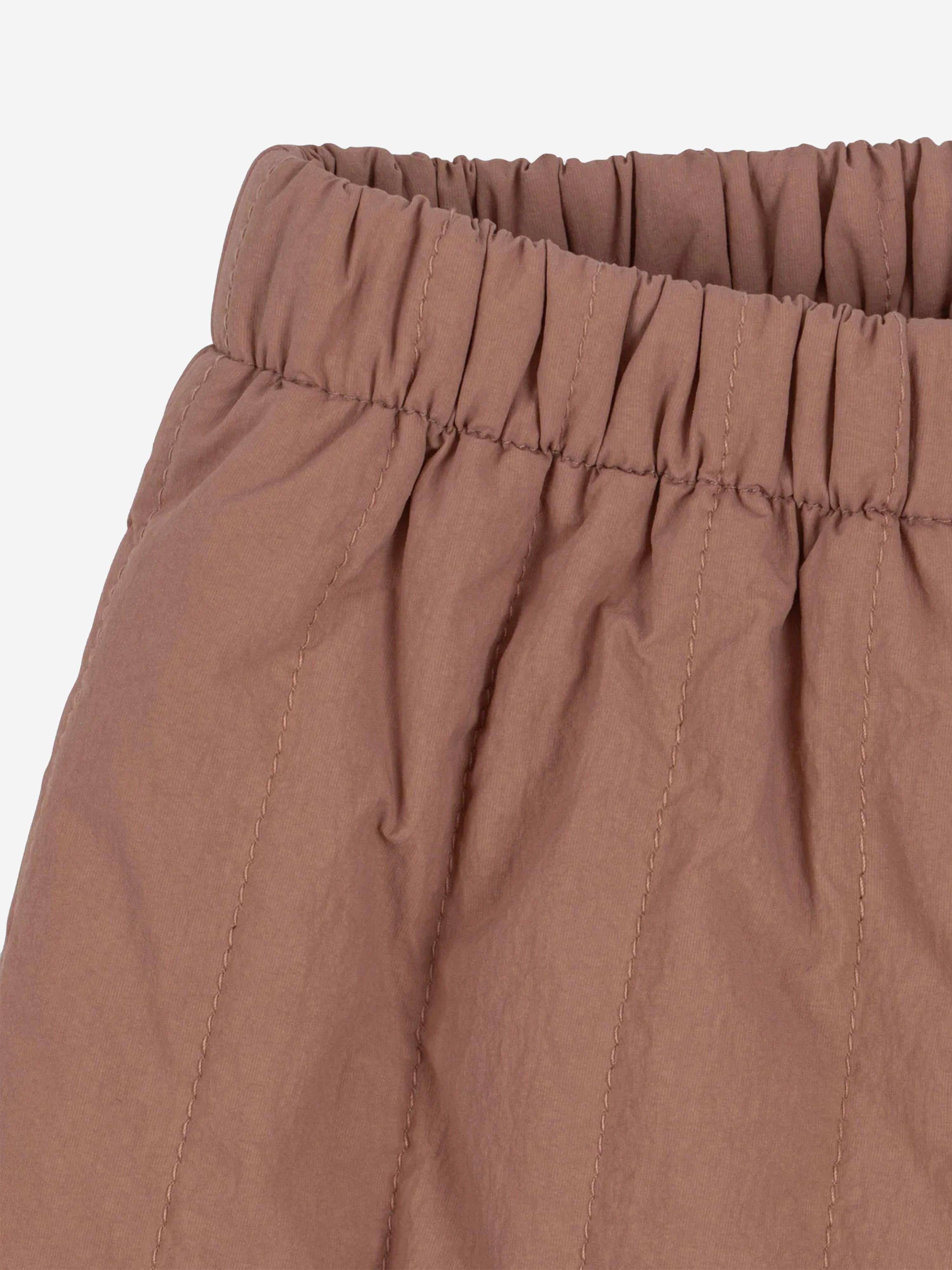 Konges Sløjd Girls Juno Pants in Brown