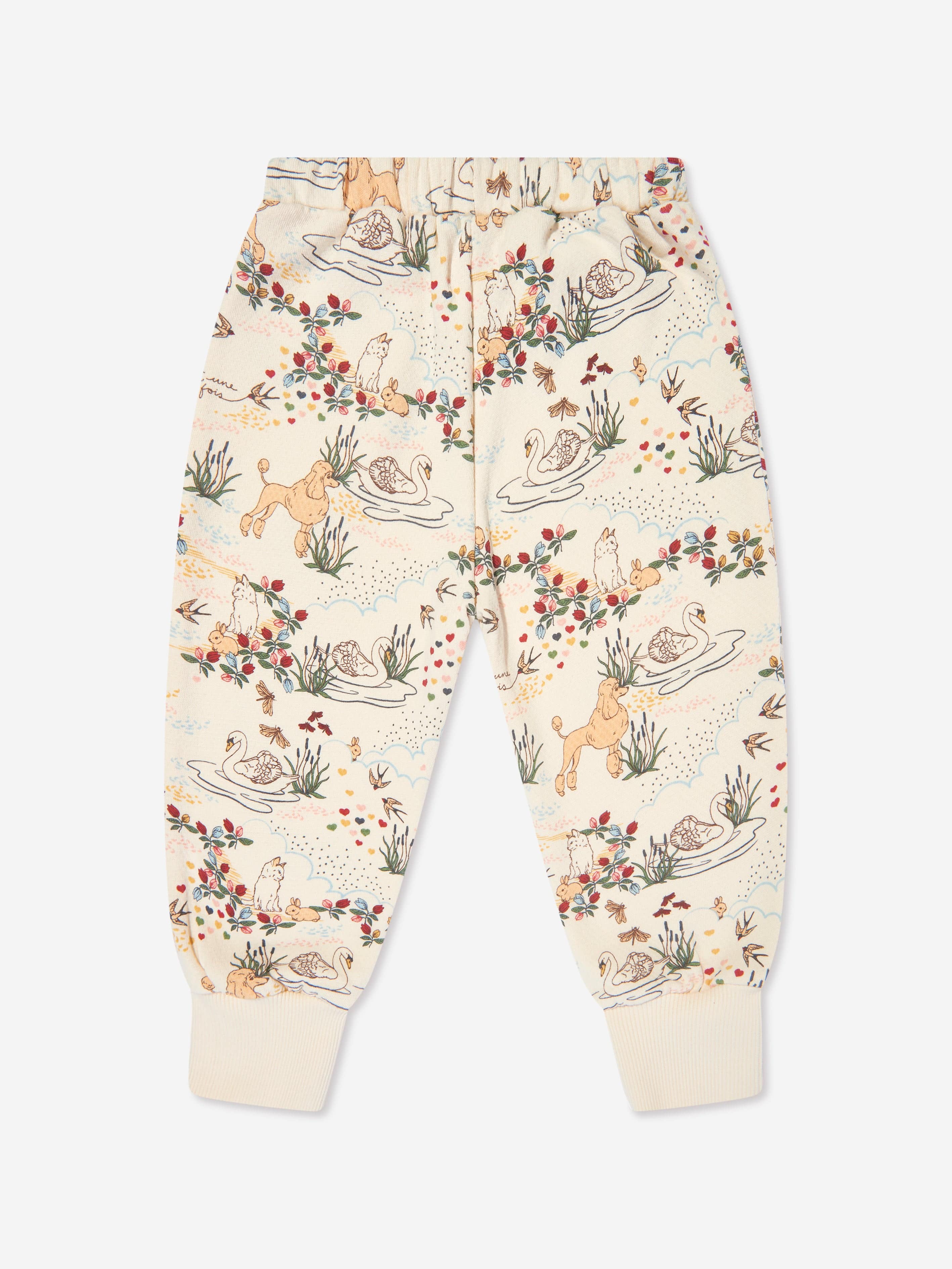 Konges Sløjd Girls Loupy Lou Frill Joggers in Multicolour