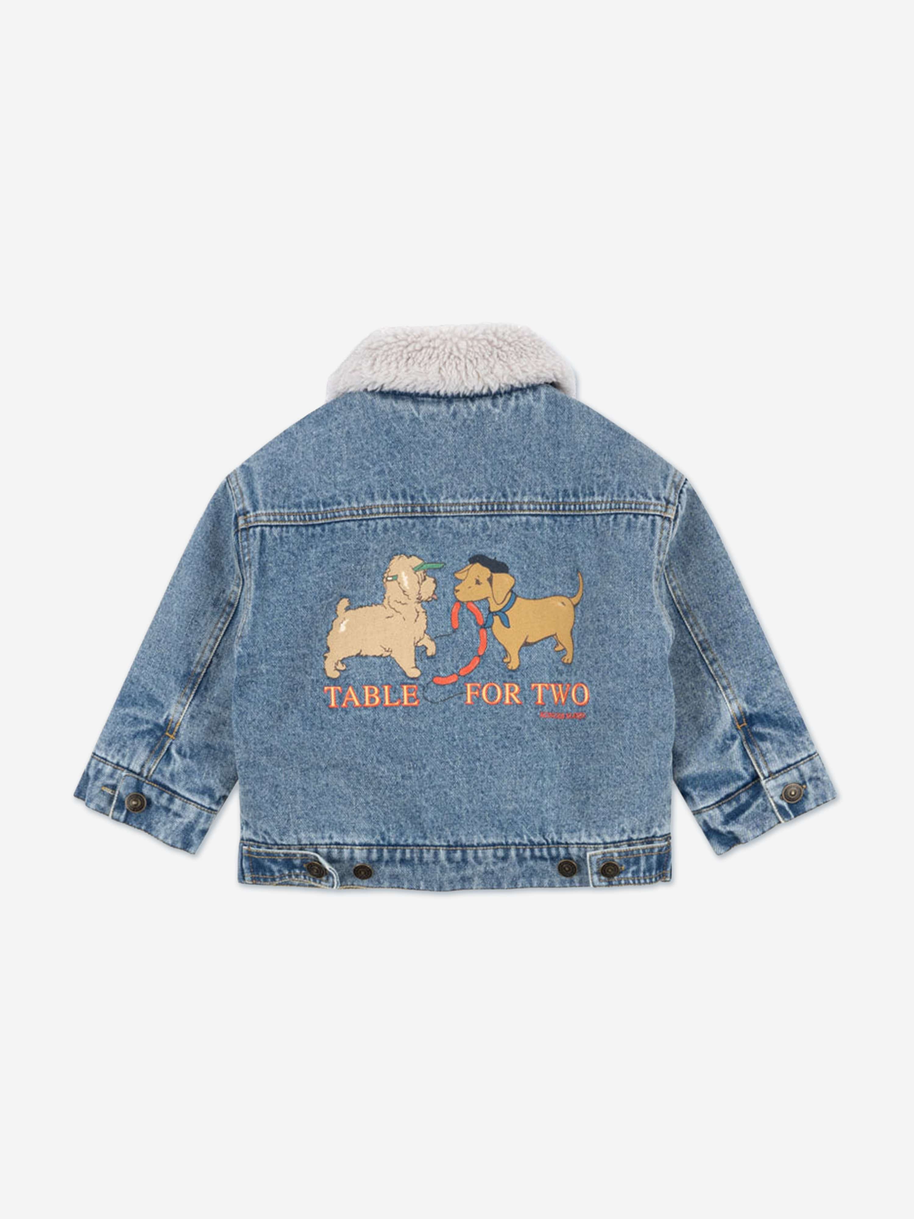 Konges Sløjd Kids Magot Denim Jacket in Blue