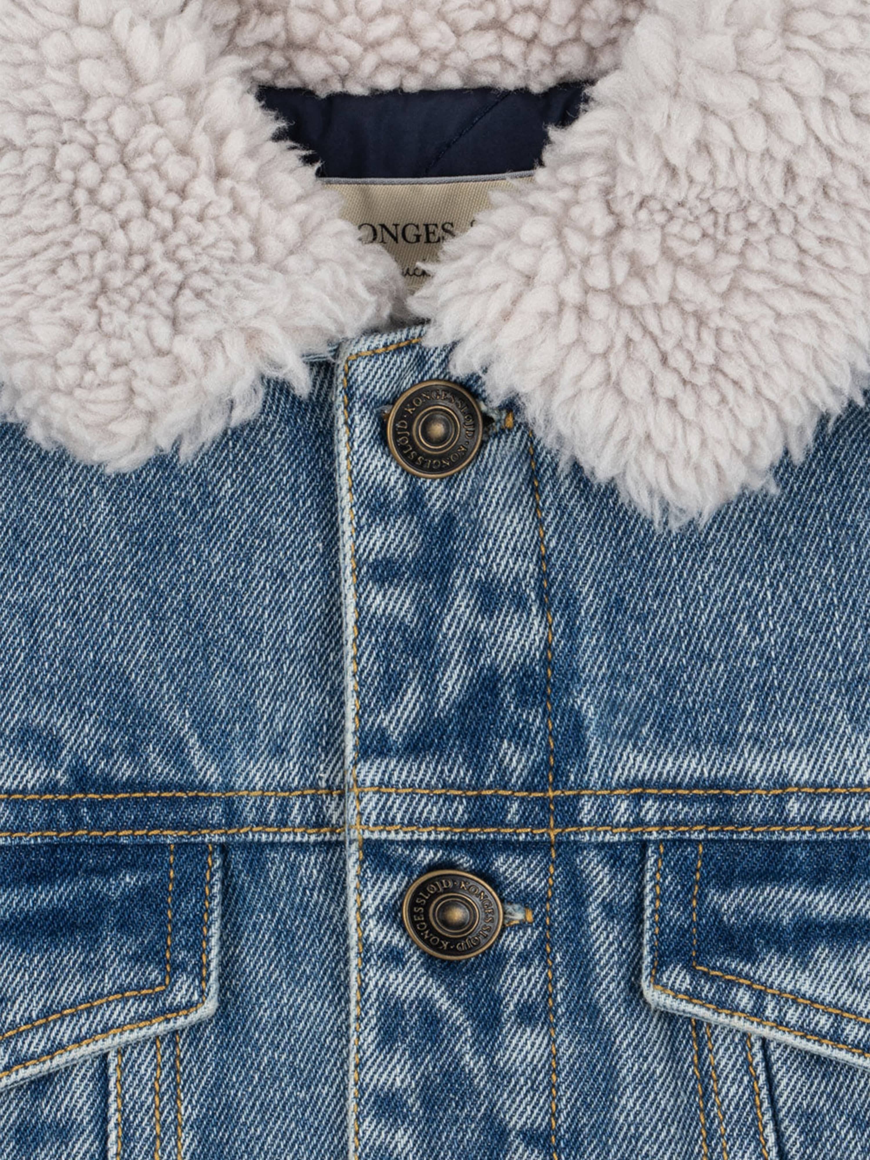 Konges Sløjd Kids Magot Denim Jacket in Blue