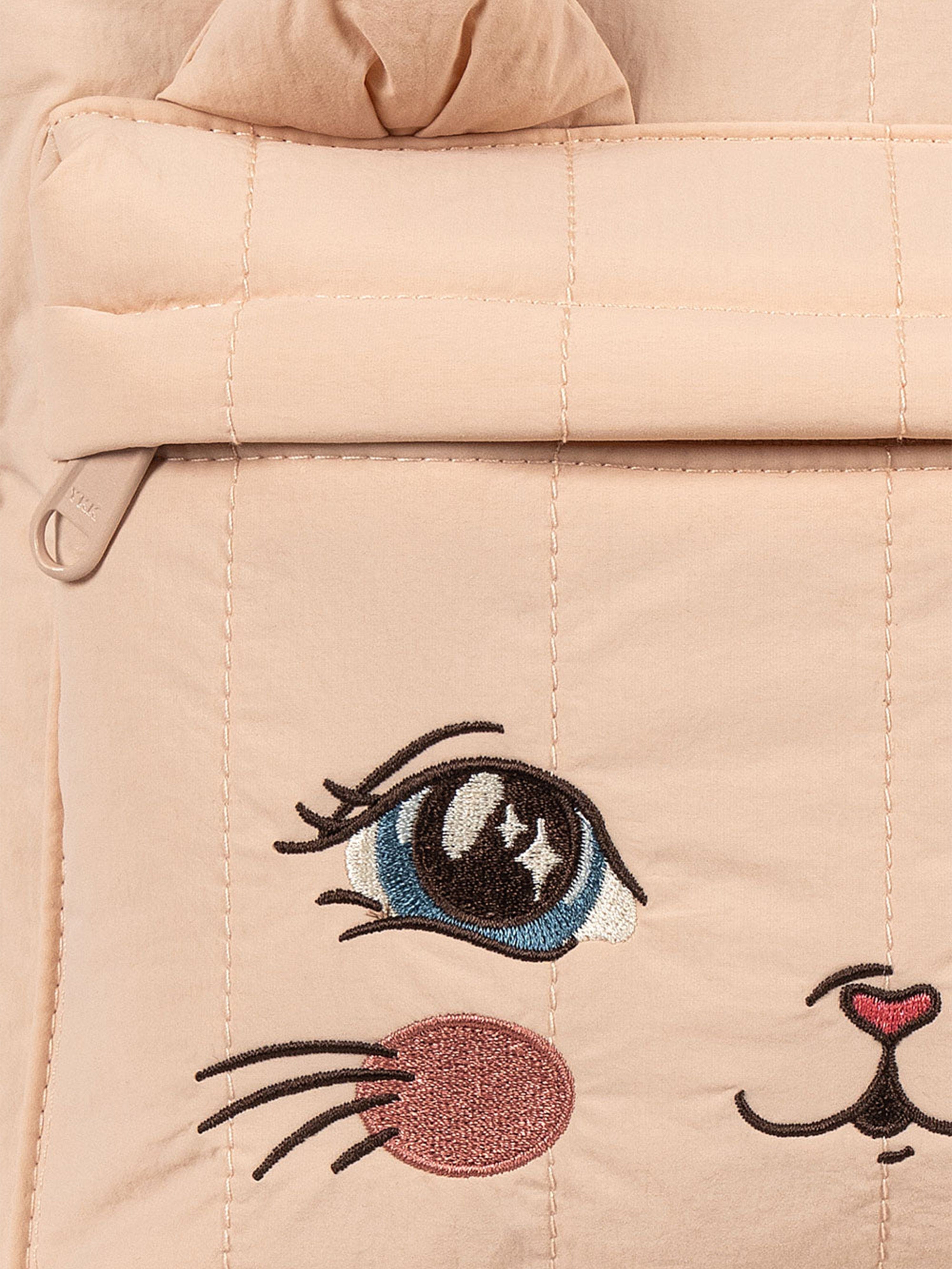 Konges Sløjd Girls Juno Kitty Backpack in Pink (34cm)