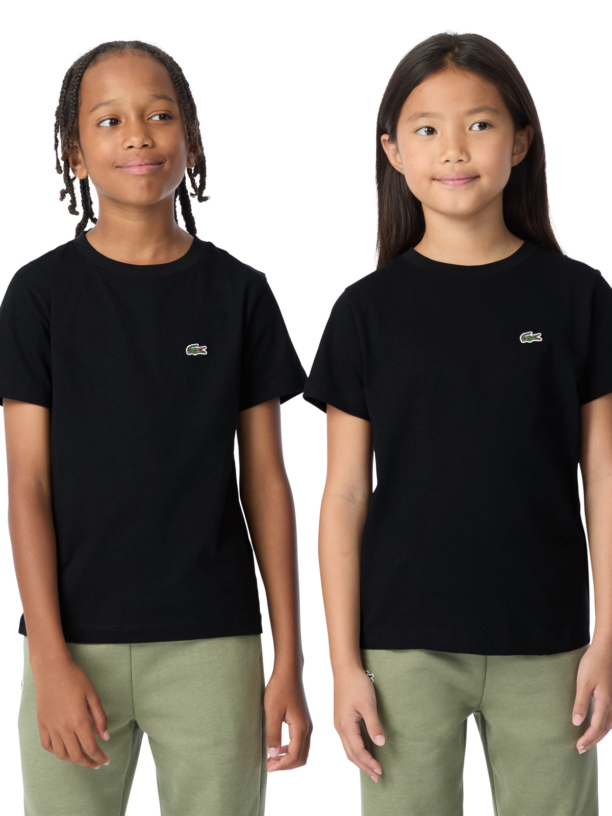 Lacoste Boys Logo T-Shirt in Black