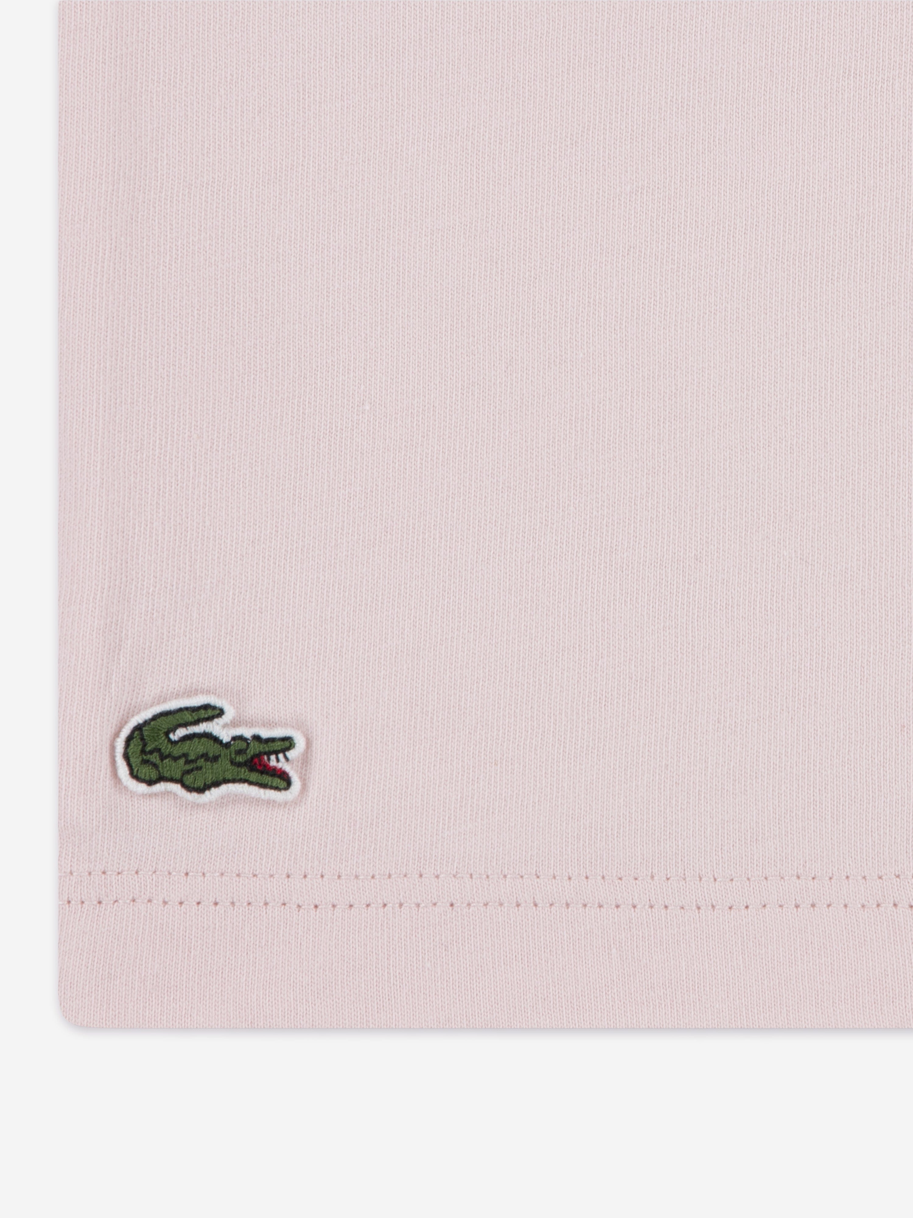 Lacoste Girls Logo T-Shirt in Pink