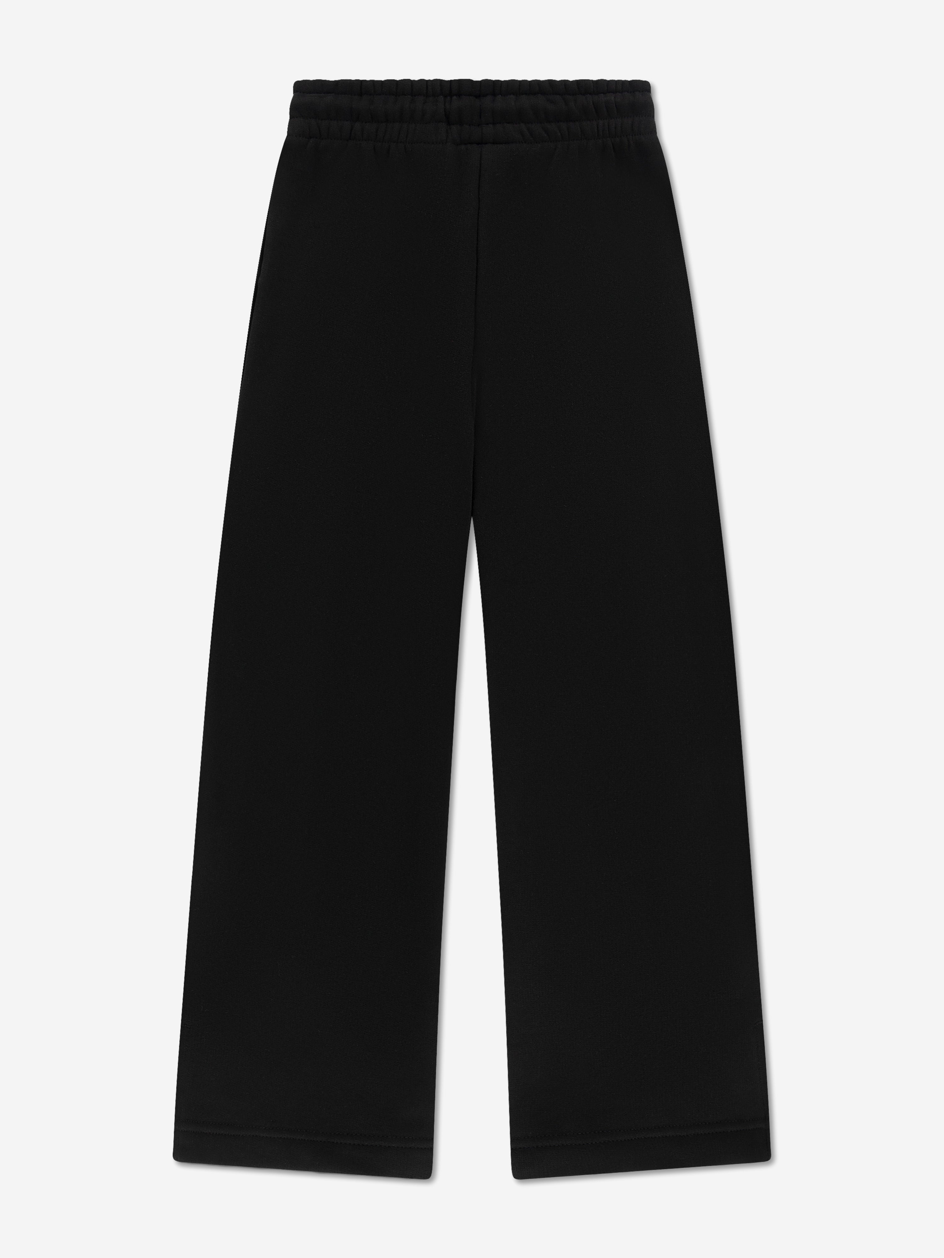 Lacoste Girls Logo Joggers in Black