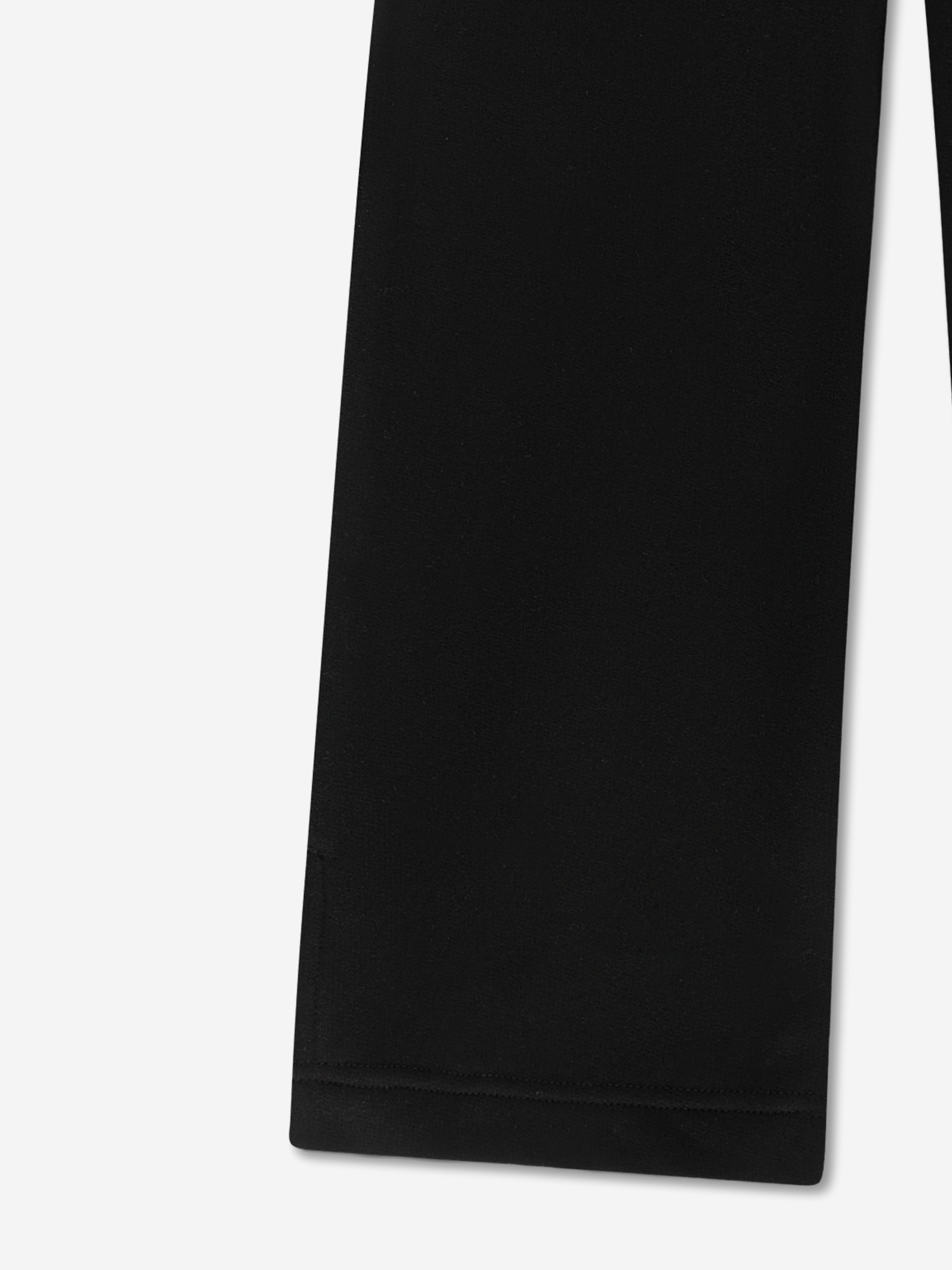 Lacoste Girls Logo Joggers in Black