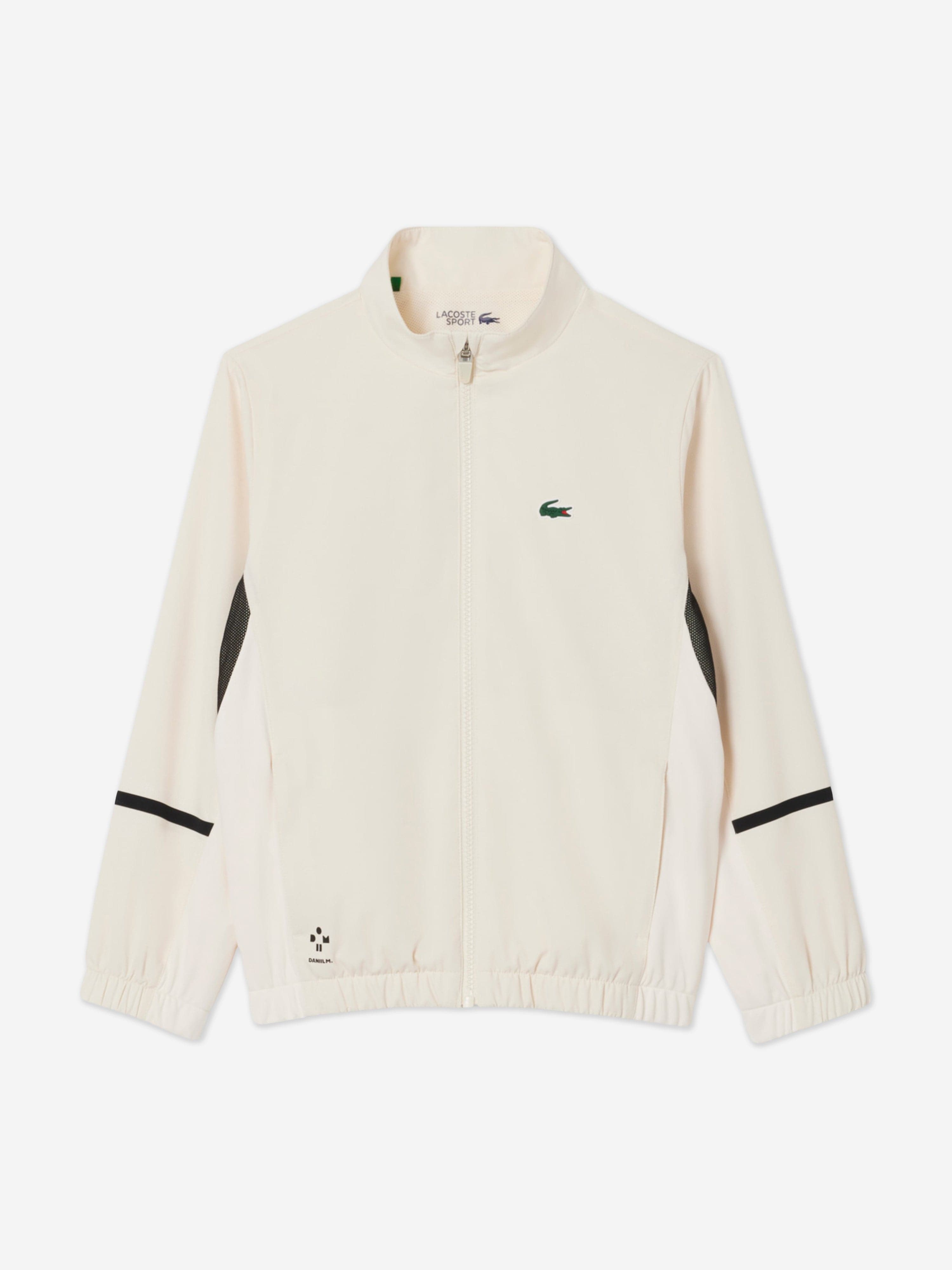 Lacoste Boys Daniil Medvedev Court Tracksuit in Black