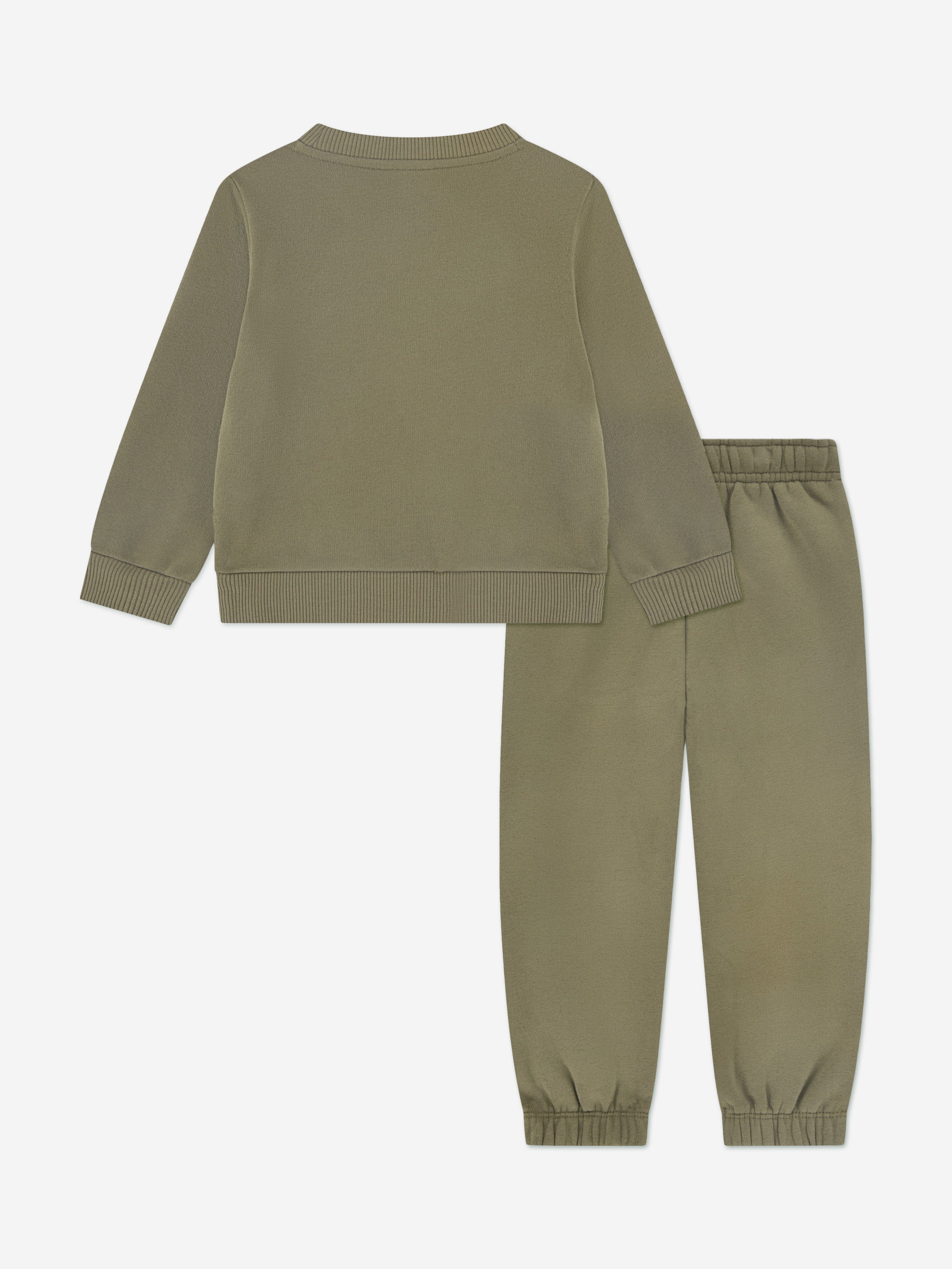 Lacoste Boys Soft Branding Tracksuit in Green