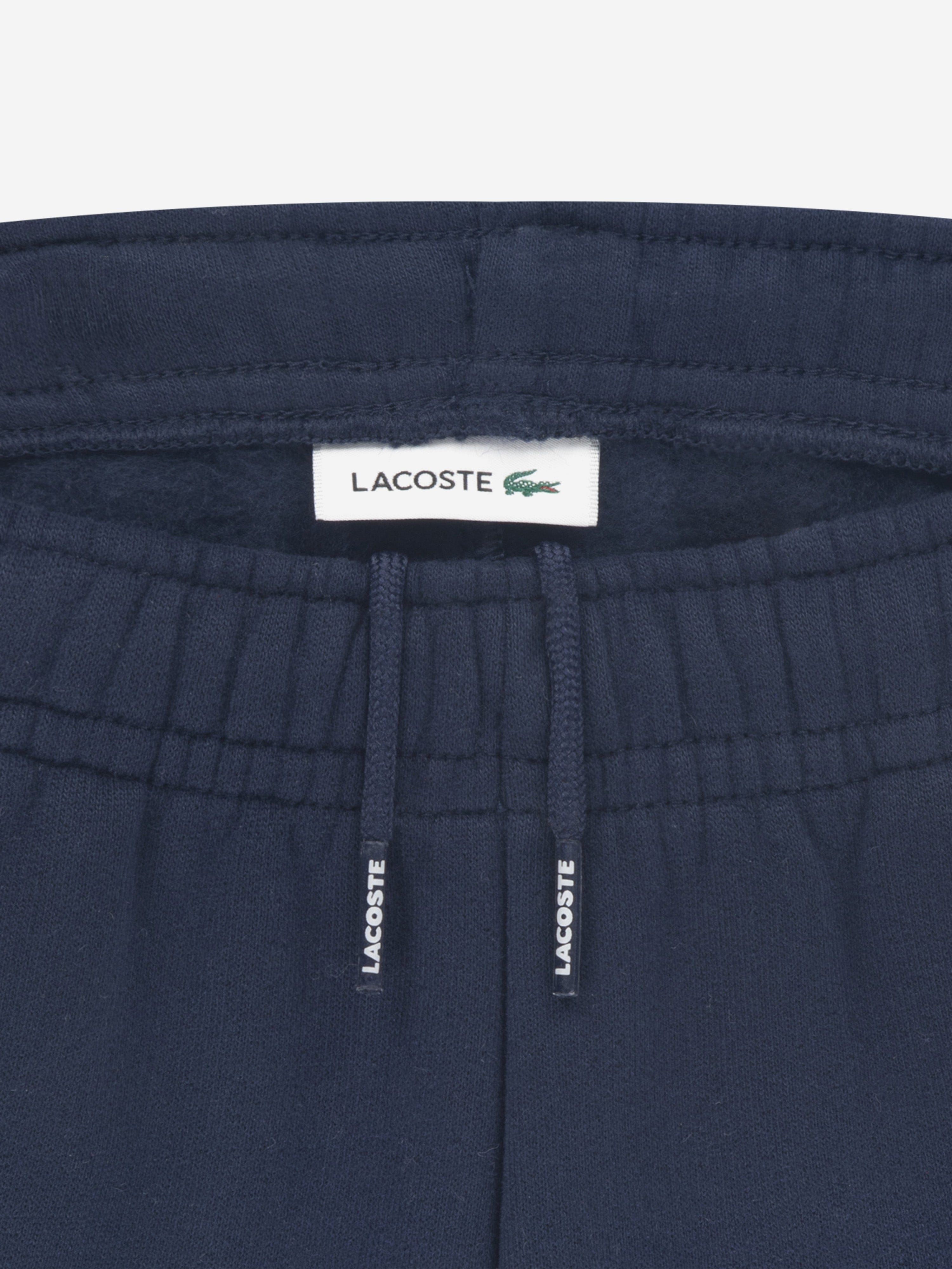 Lacoste Boys Allover Croc Tracksuit in Navy