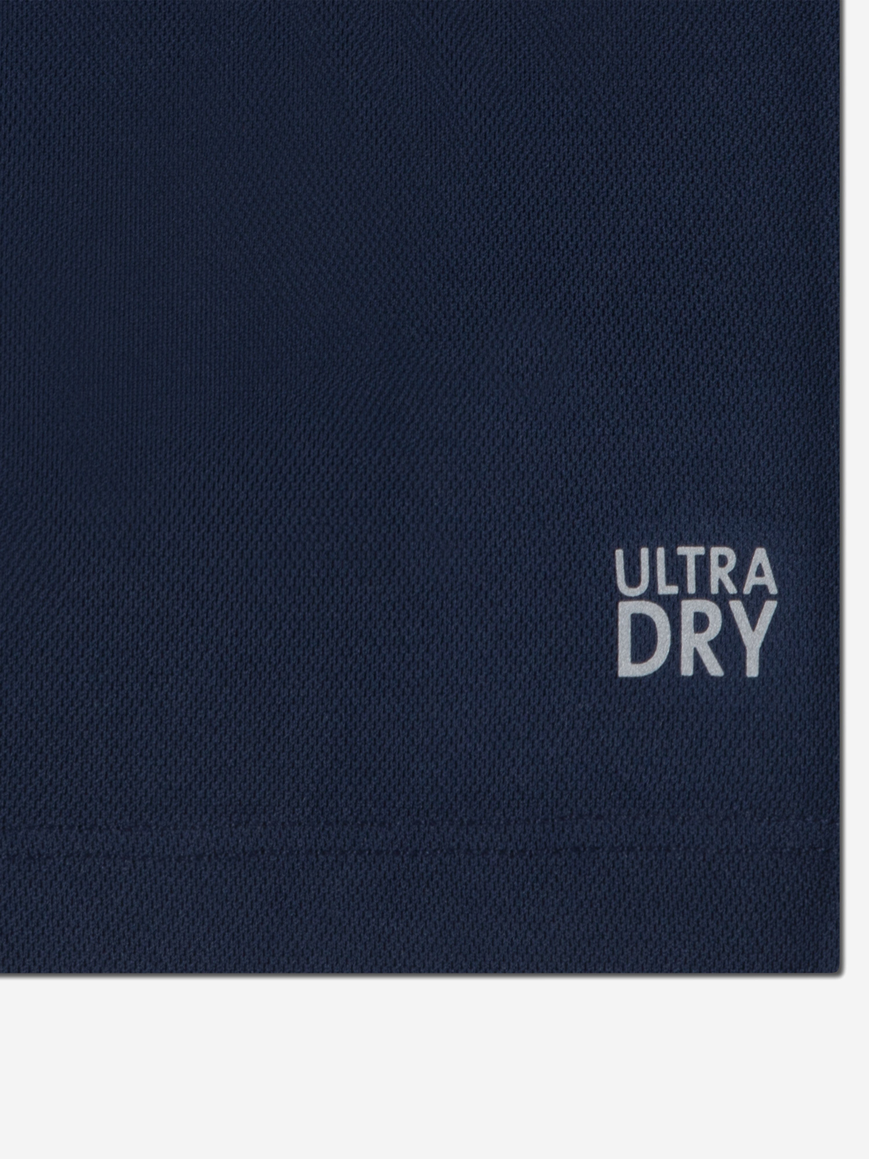 Lacoste Boys Sport Jacquard Polo Shirt in Navy