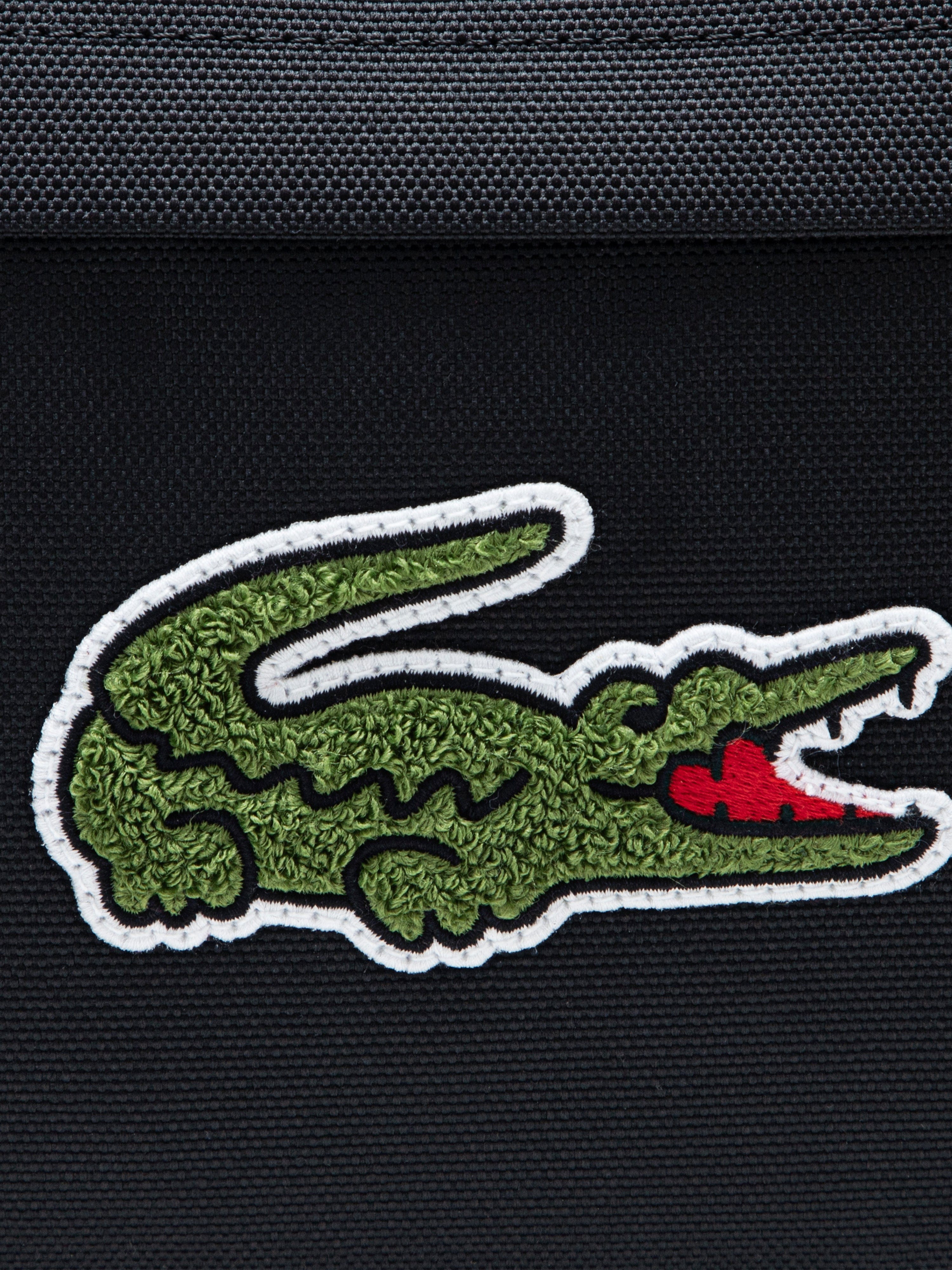 Lacoste Kids Logo Backpack in Black (44cm)