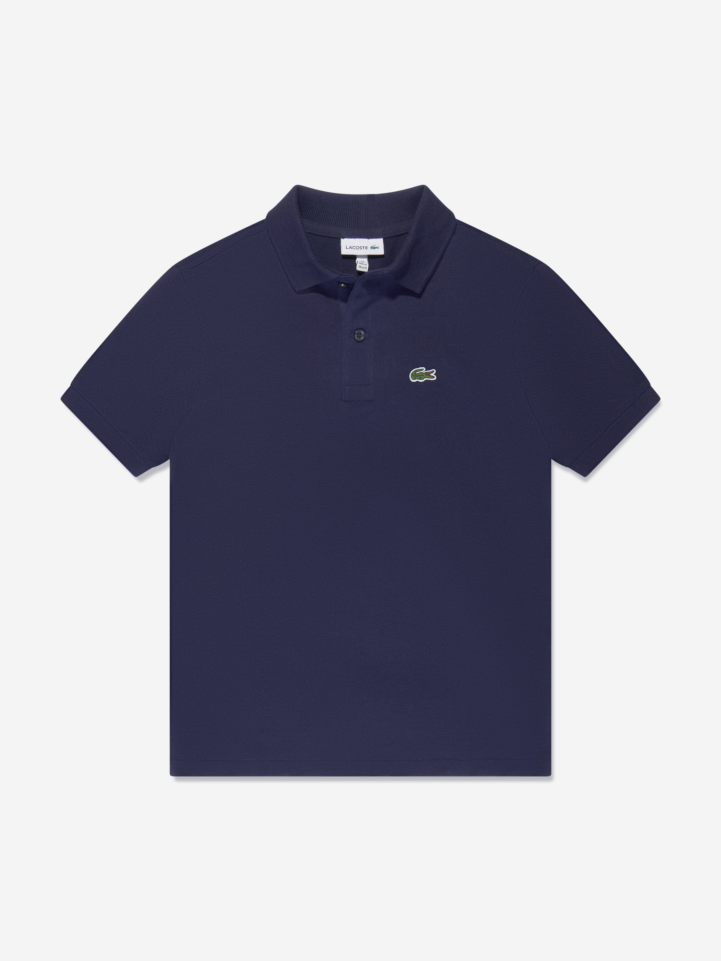 Lacoste Boys Cotton Short Sleeve Polo Shirt