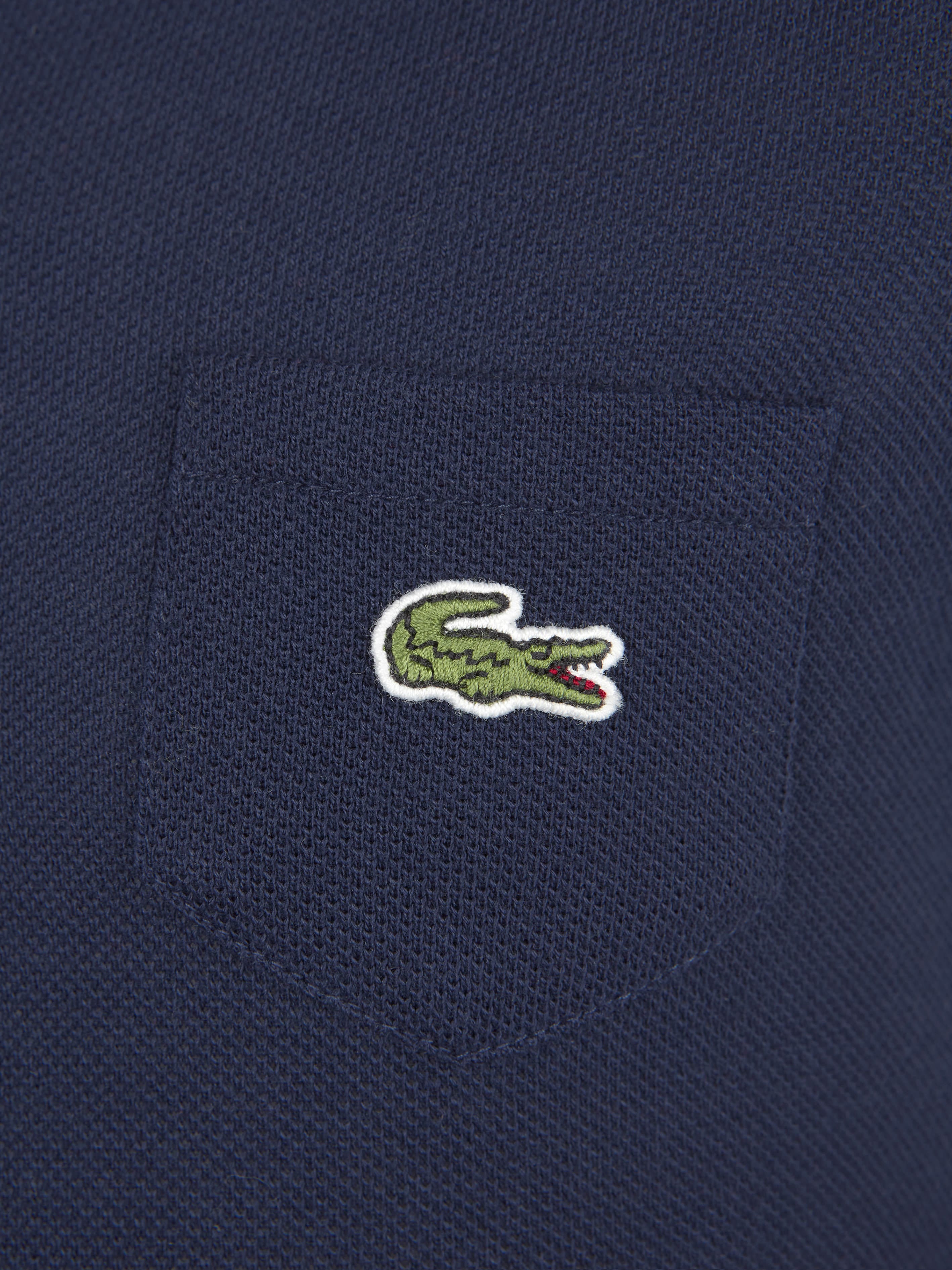 Lacoste Girls Pocket Polo Dress in Navy