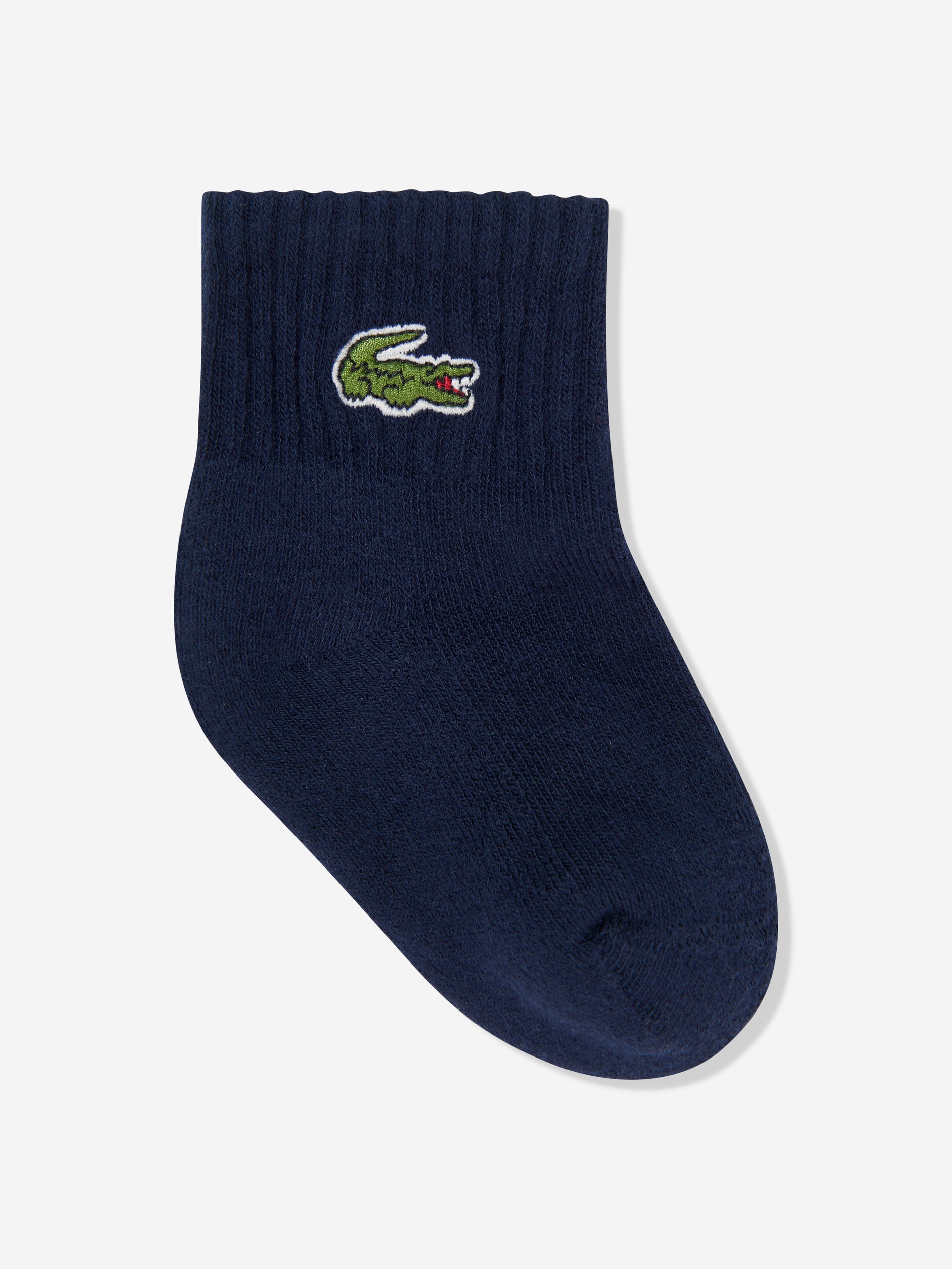 Lacoste Baby 6 Pack Socks Set in Navy
