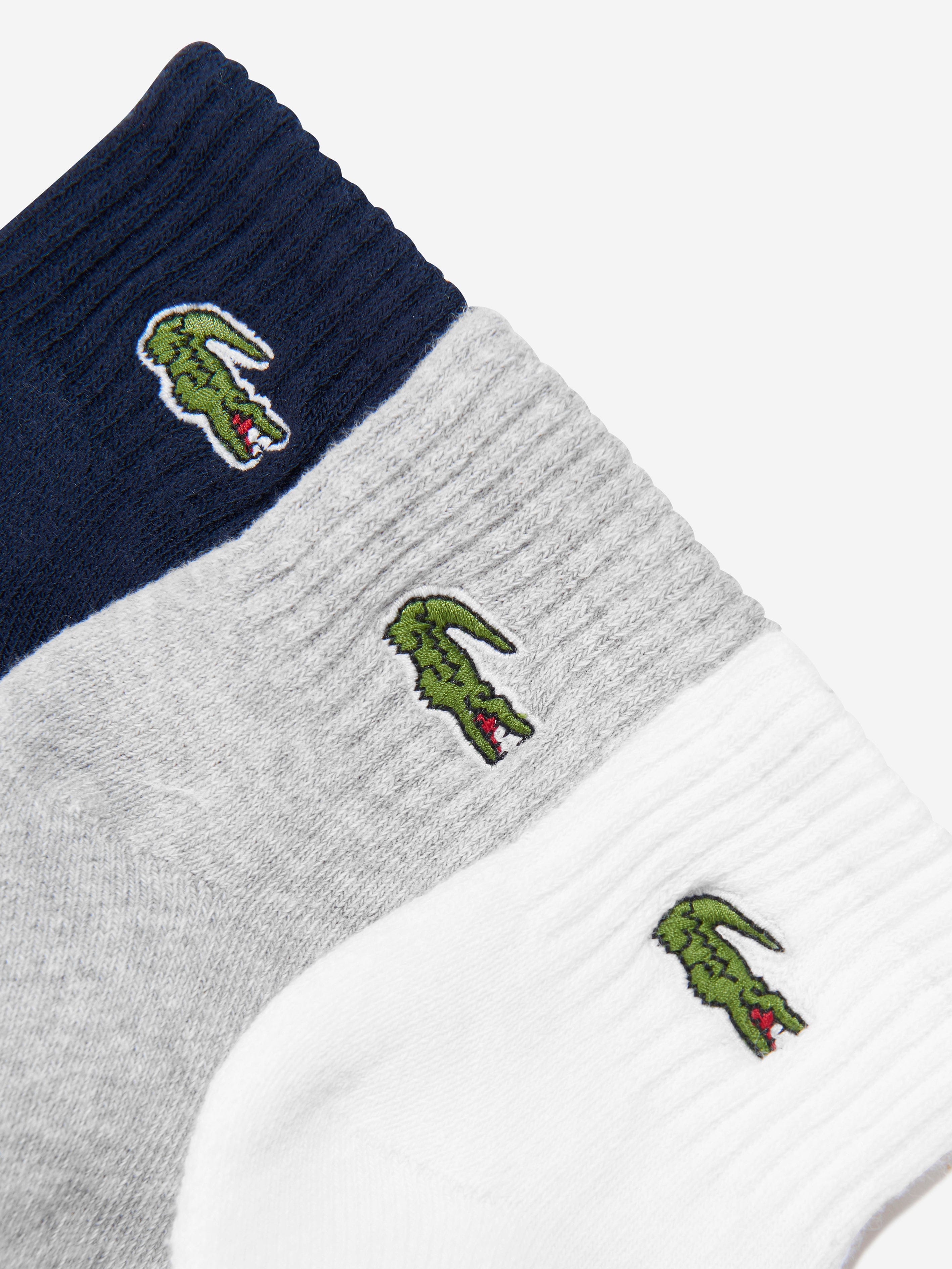 Lacoste Baby 6 Pack Socks Set in Navy