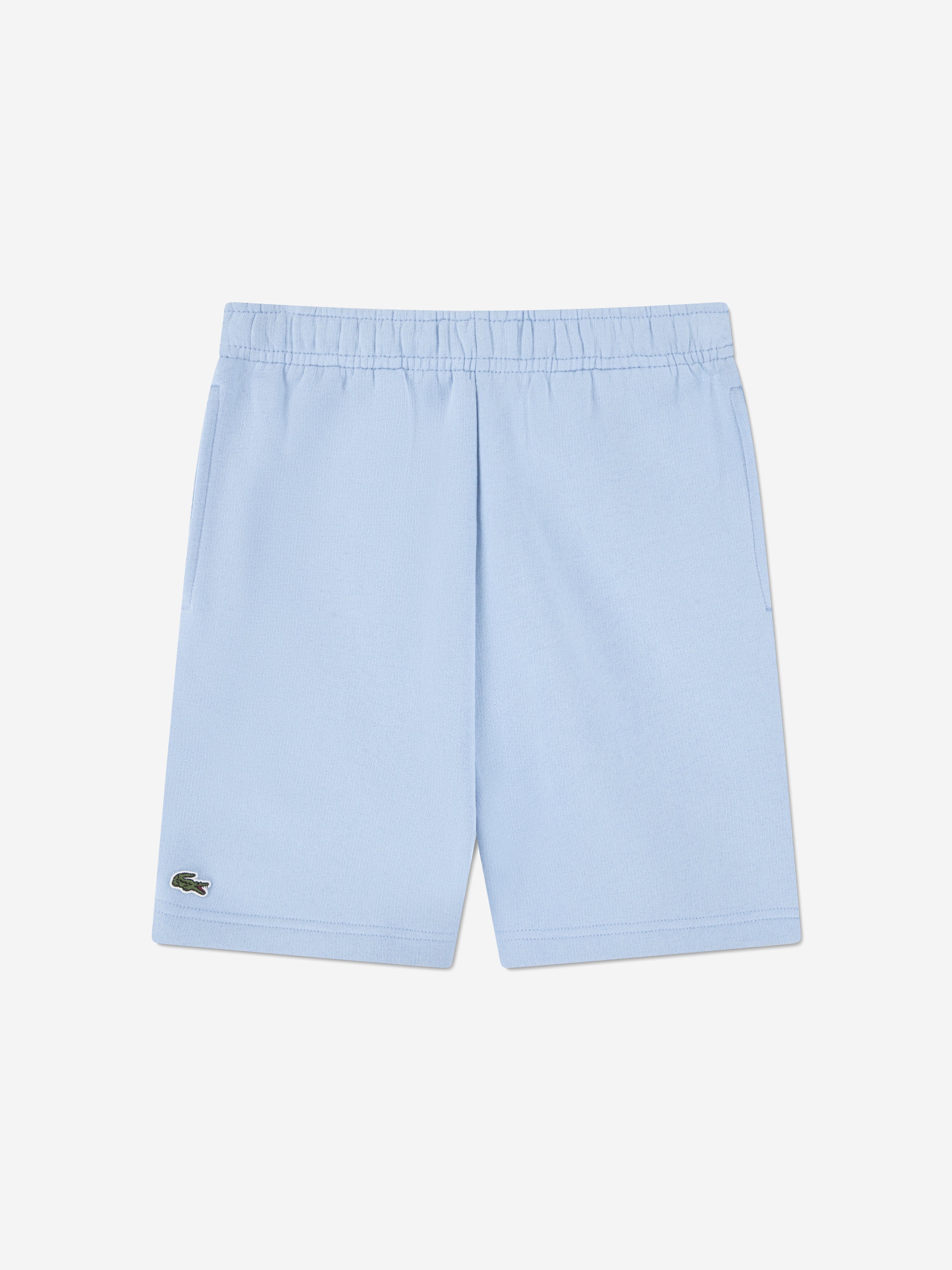 Lacoste Boys Core Fleece Shorts in Blue