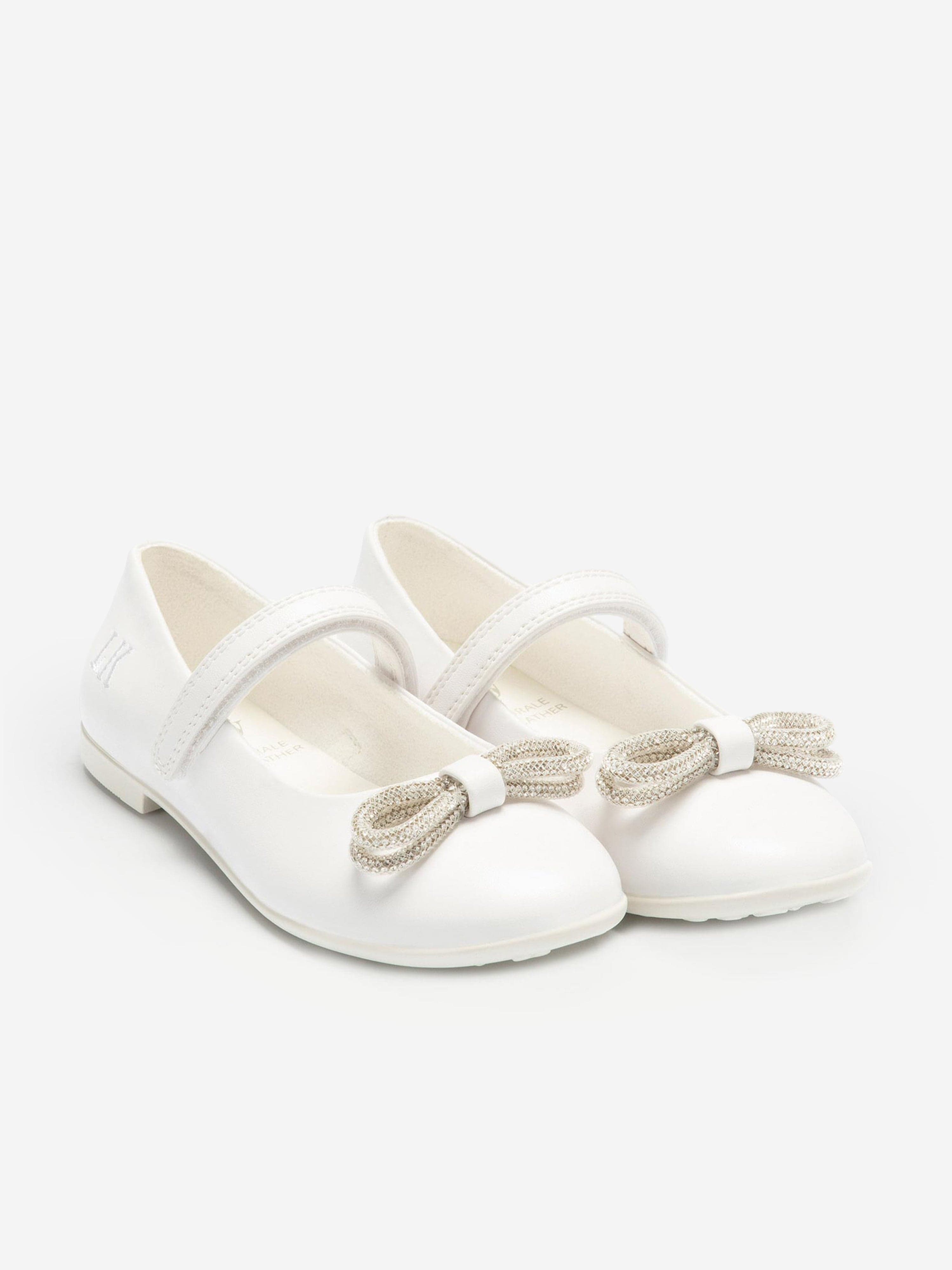 Lelli Kelly Girls Serena Ballerina Pumps in White