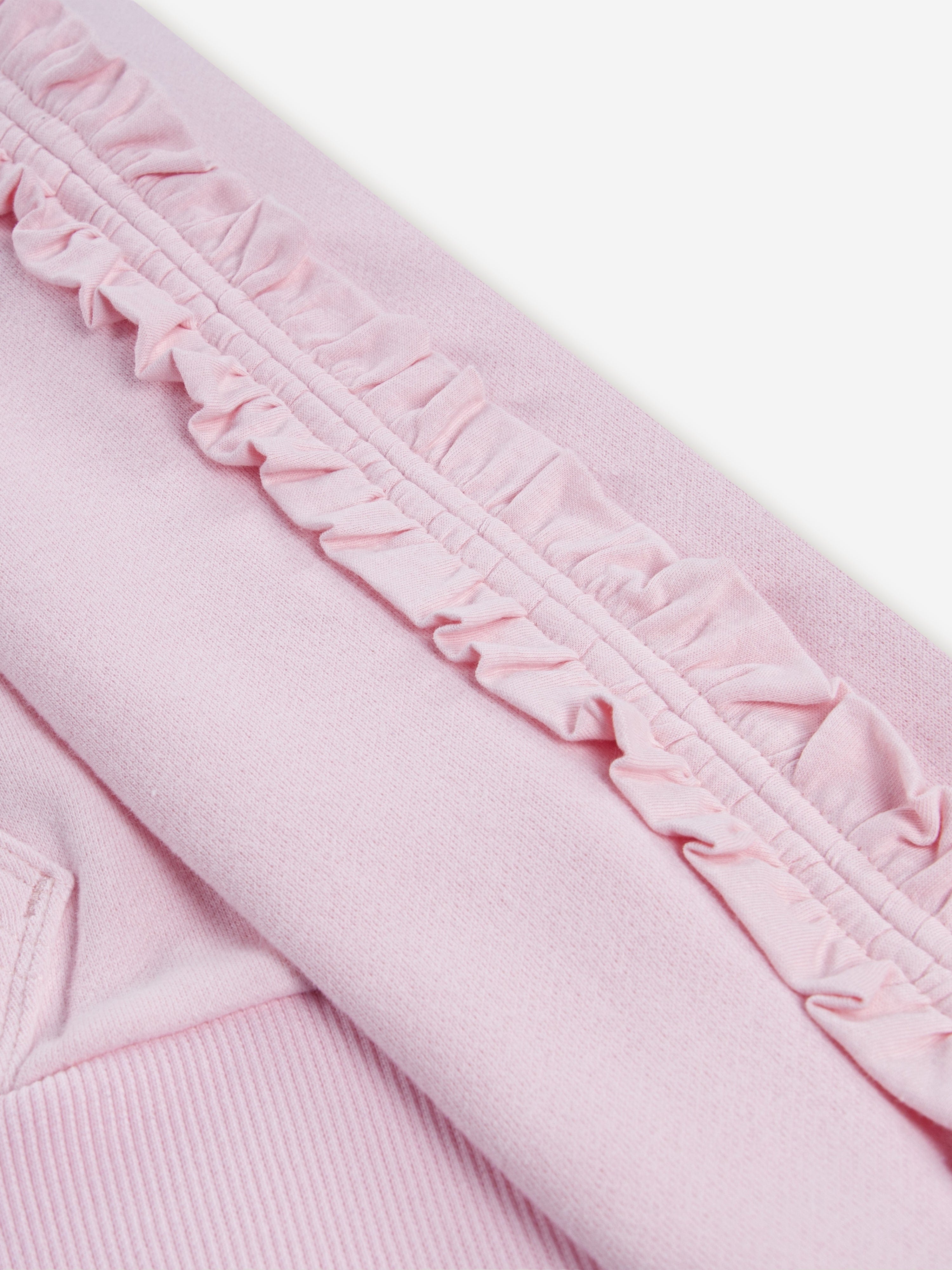 Levi's Girls Ruffle Hoodie in Pink
