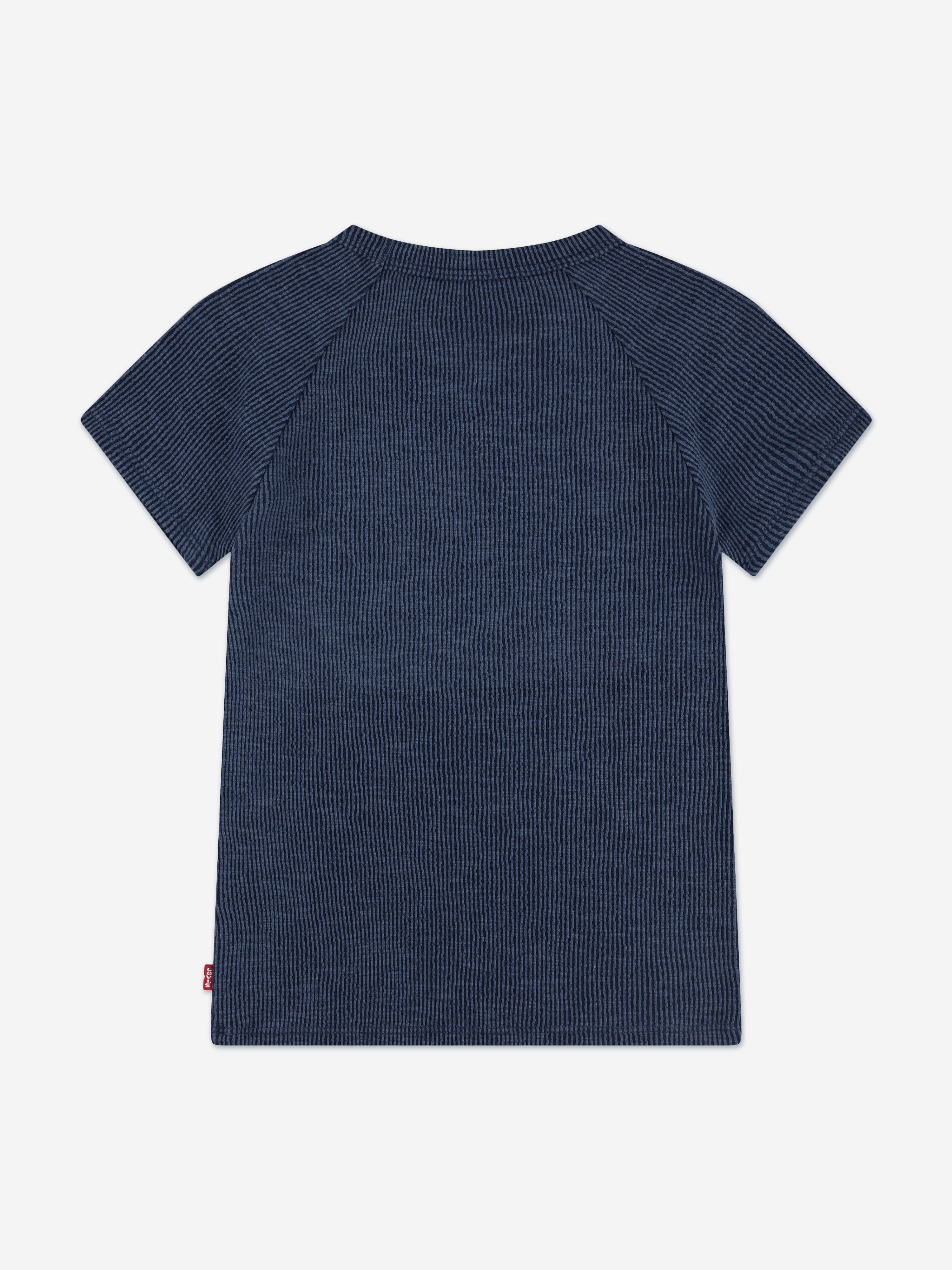 Levi's Girls Logo Raglan Top in Navy