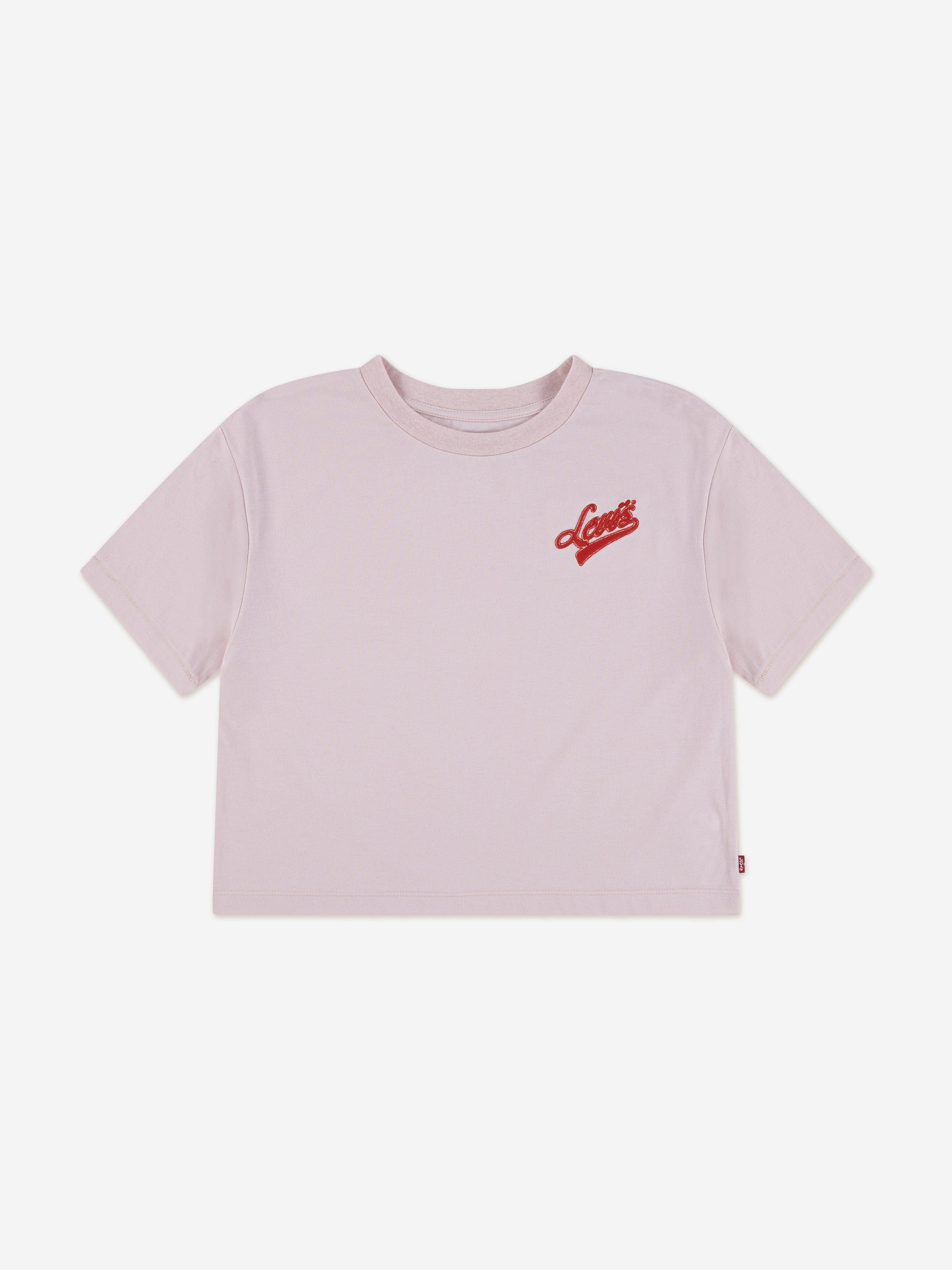 Levi's Girls Boxy Meet and Greet T-Shirt in Pink