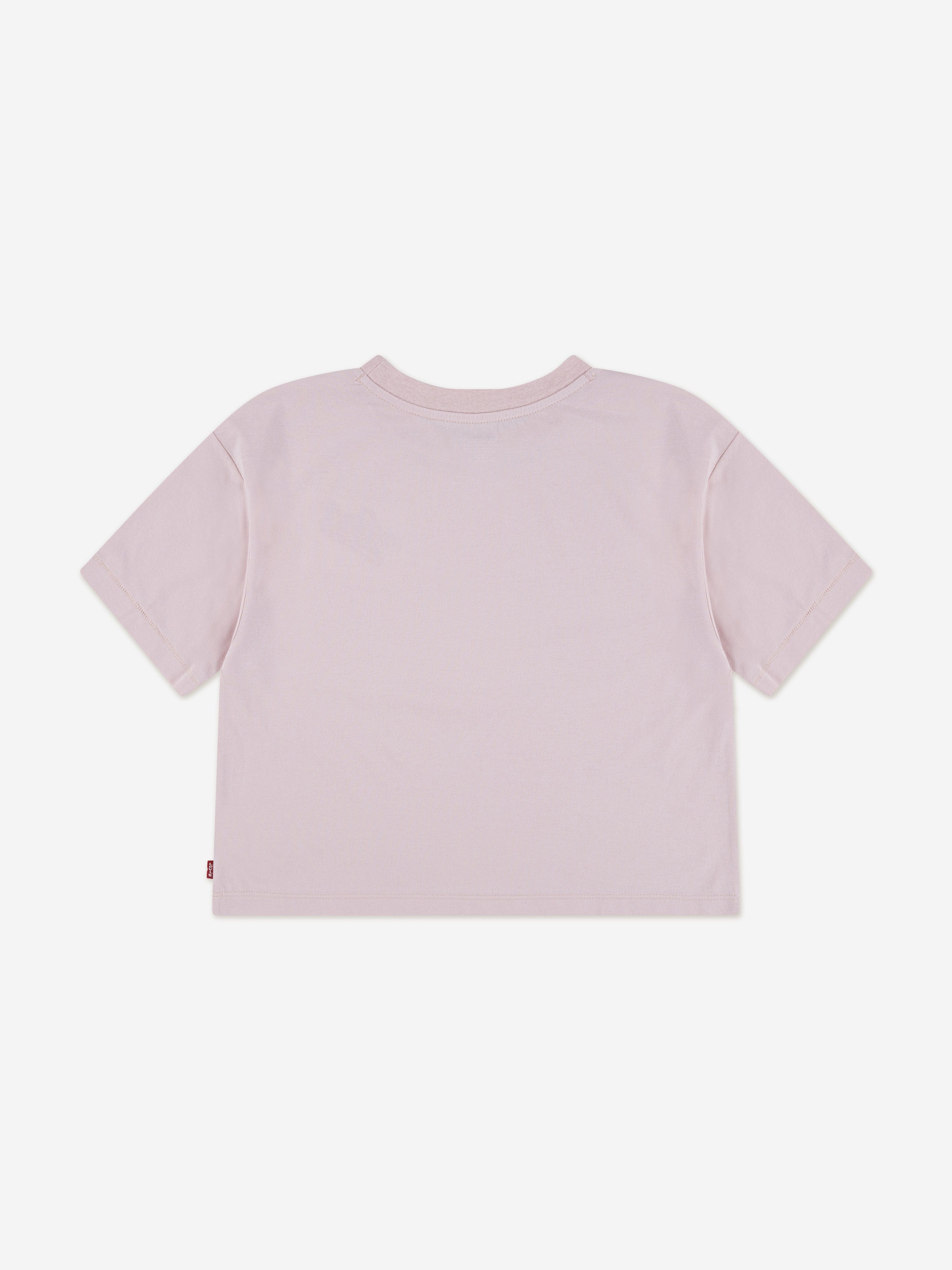 Levi's Girls Boxy Meet and Greet T-Shirt in Pink
