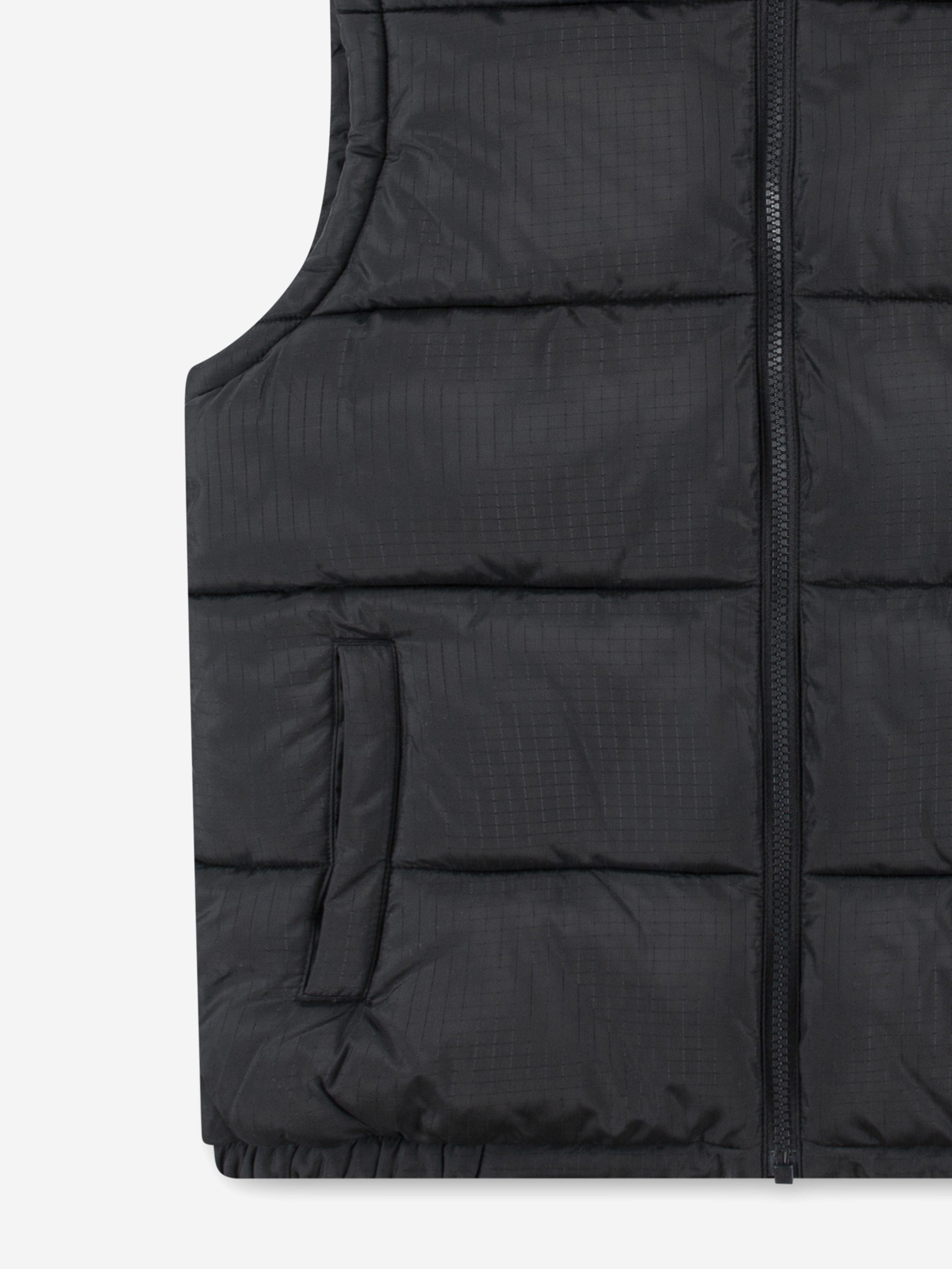 Levi's Boys Batwing Puffer Gilet in Black