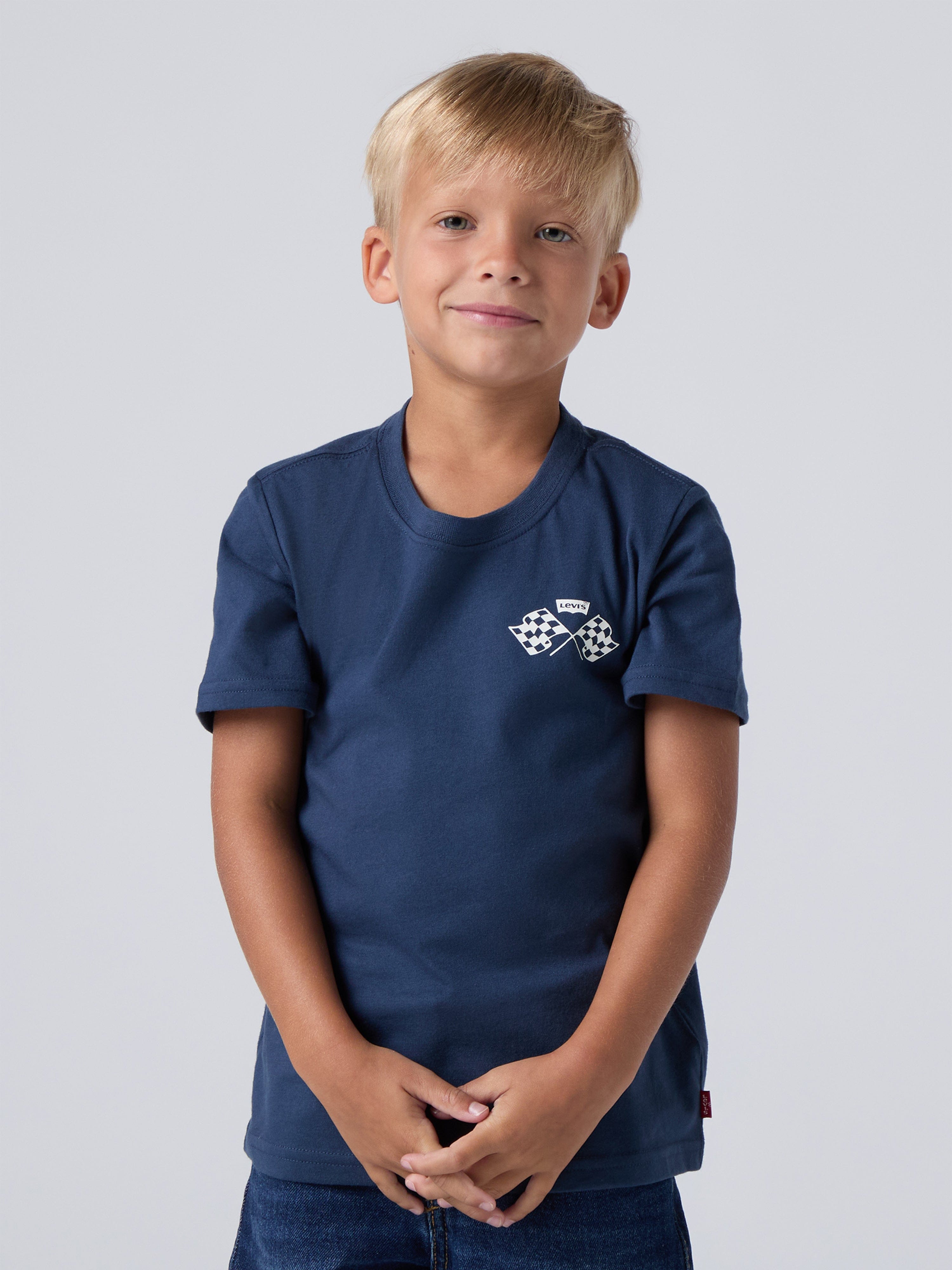 Levi's Boys Speed Trails T-Shirt in Blue