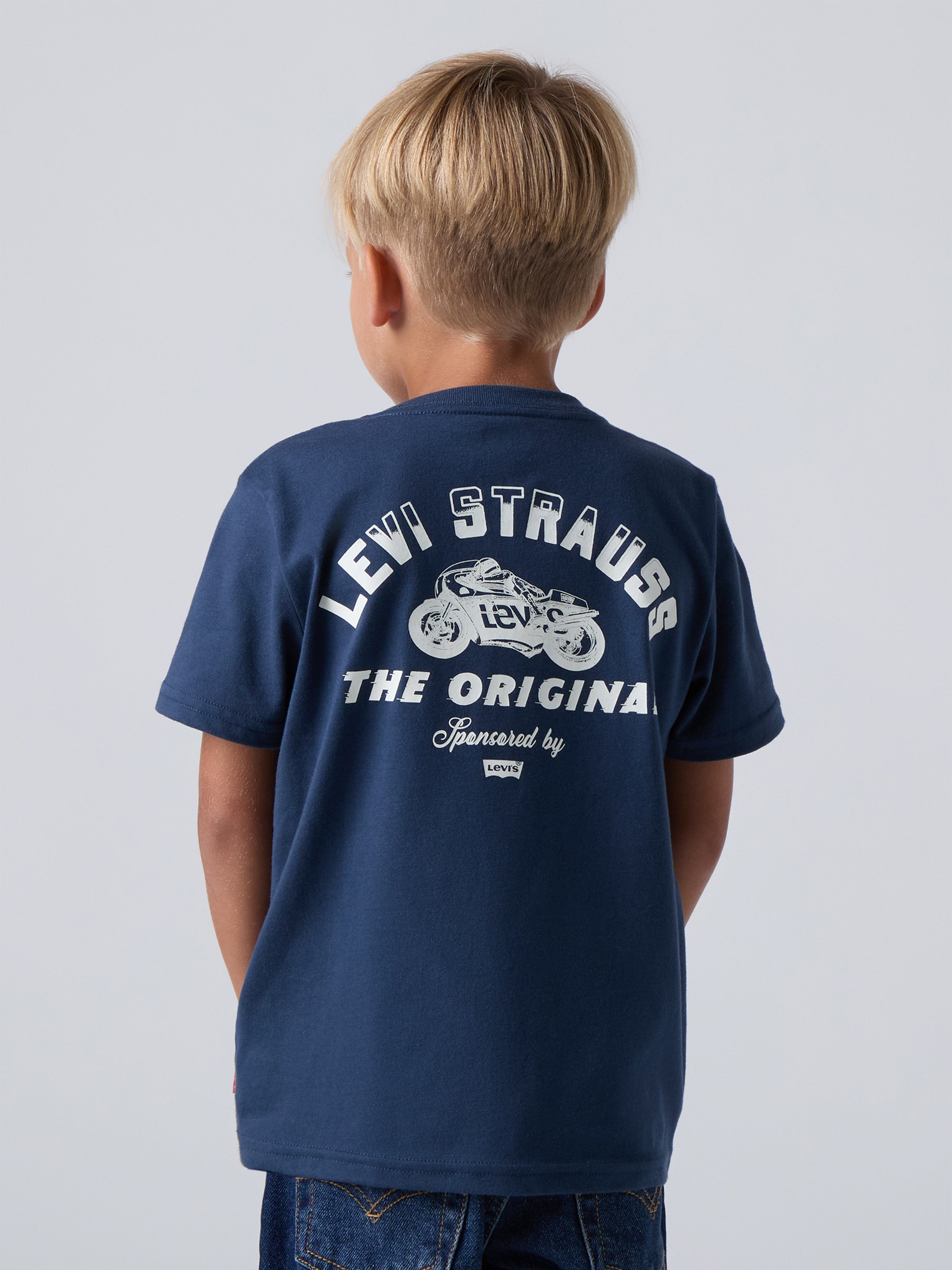 Levi's Boys Speed Trails T-Shirt in Blue