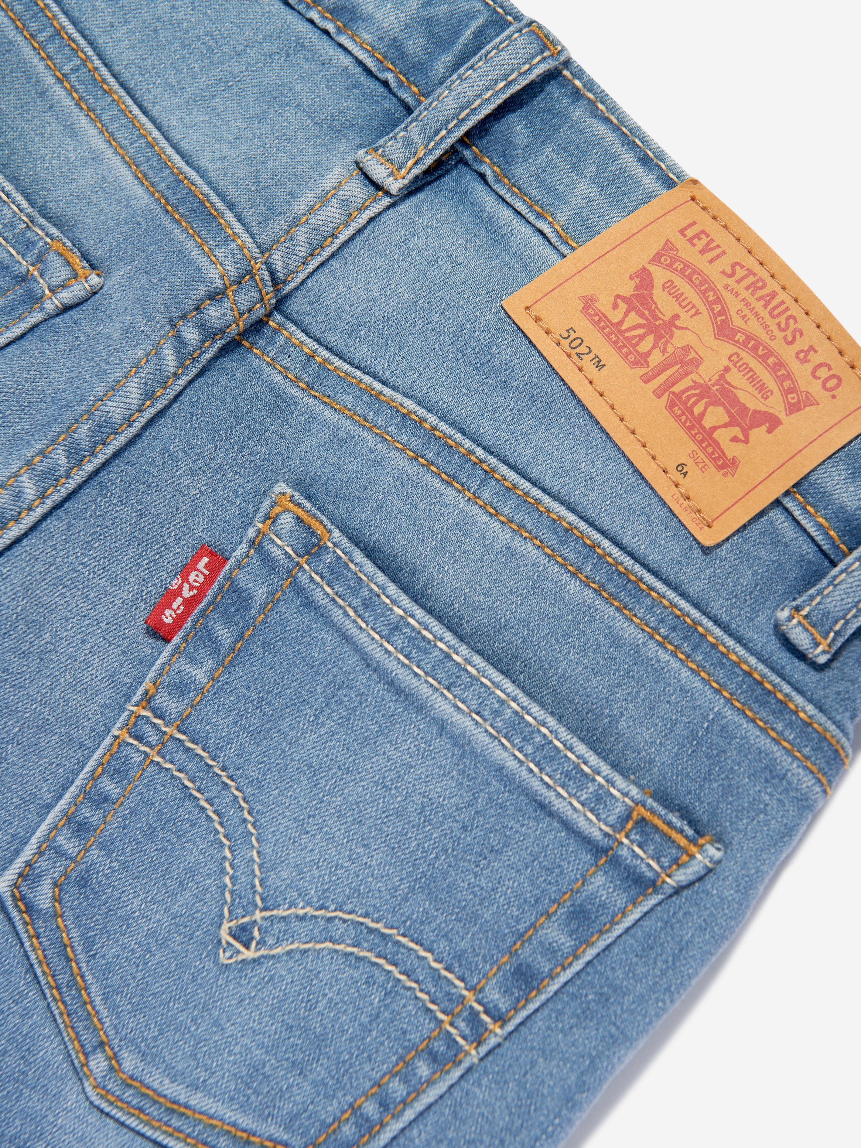 Levi's Wear Boys 502 Strong Performance Jeans in Blue