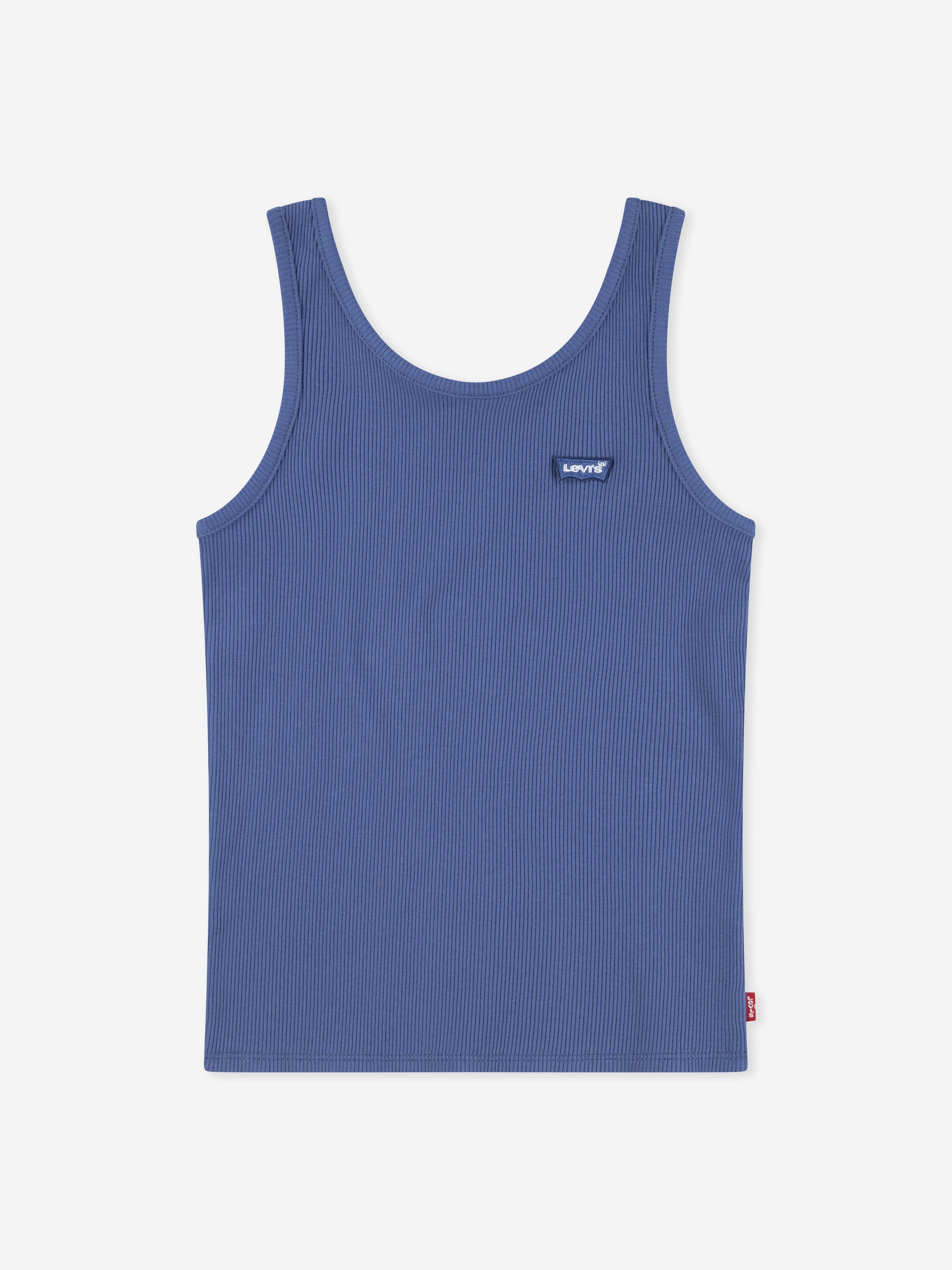 Levi's Girls Meet and Greet Ribbed Tank Top in Navy