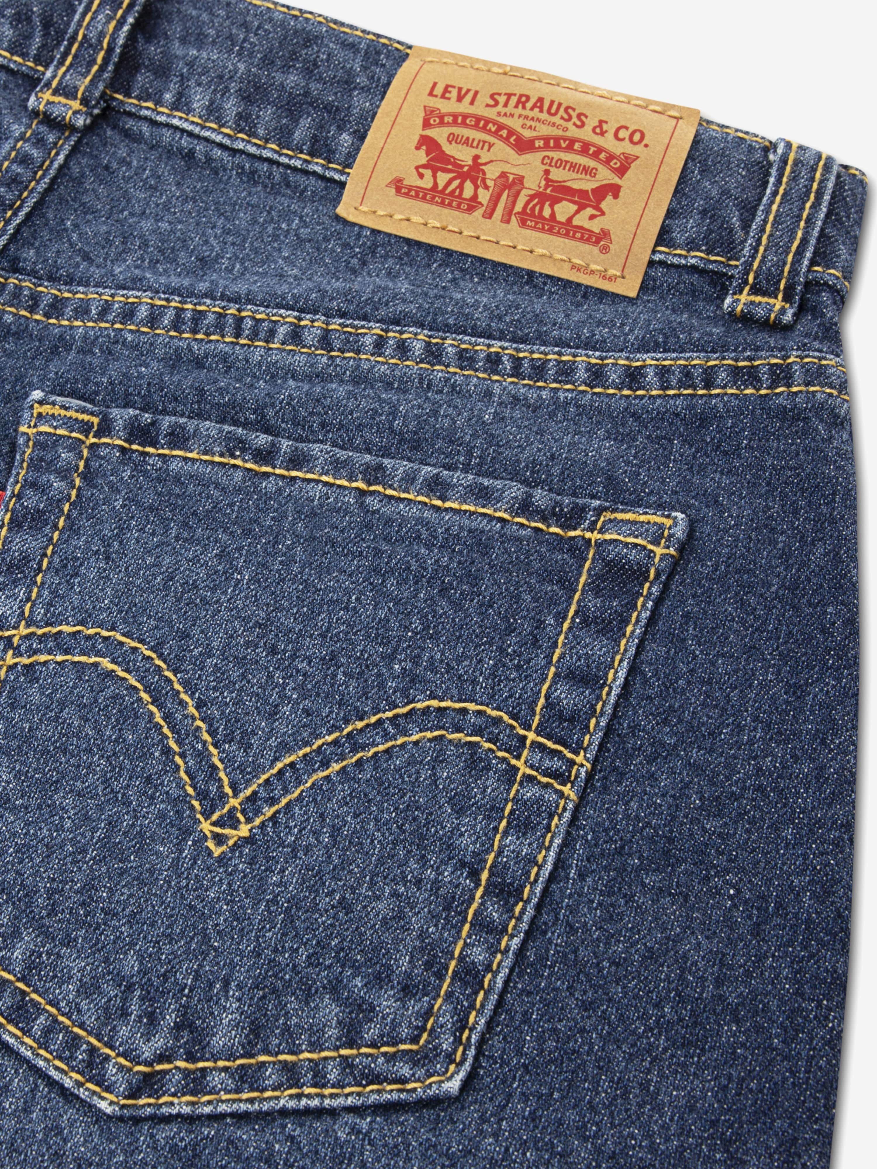 Levi's Girls A Line Shorts in Blue