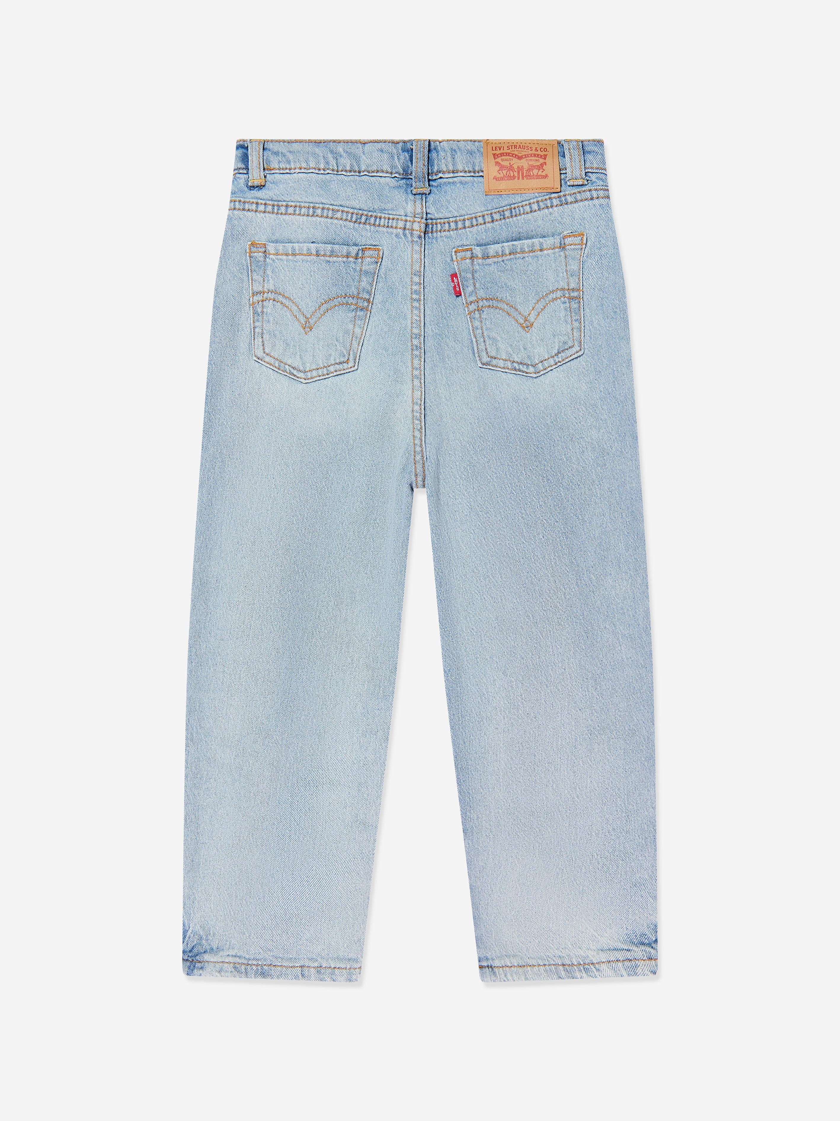 Levi's Girls Baggy Barrel Jeans in Blue