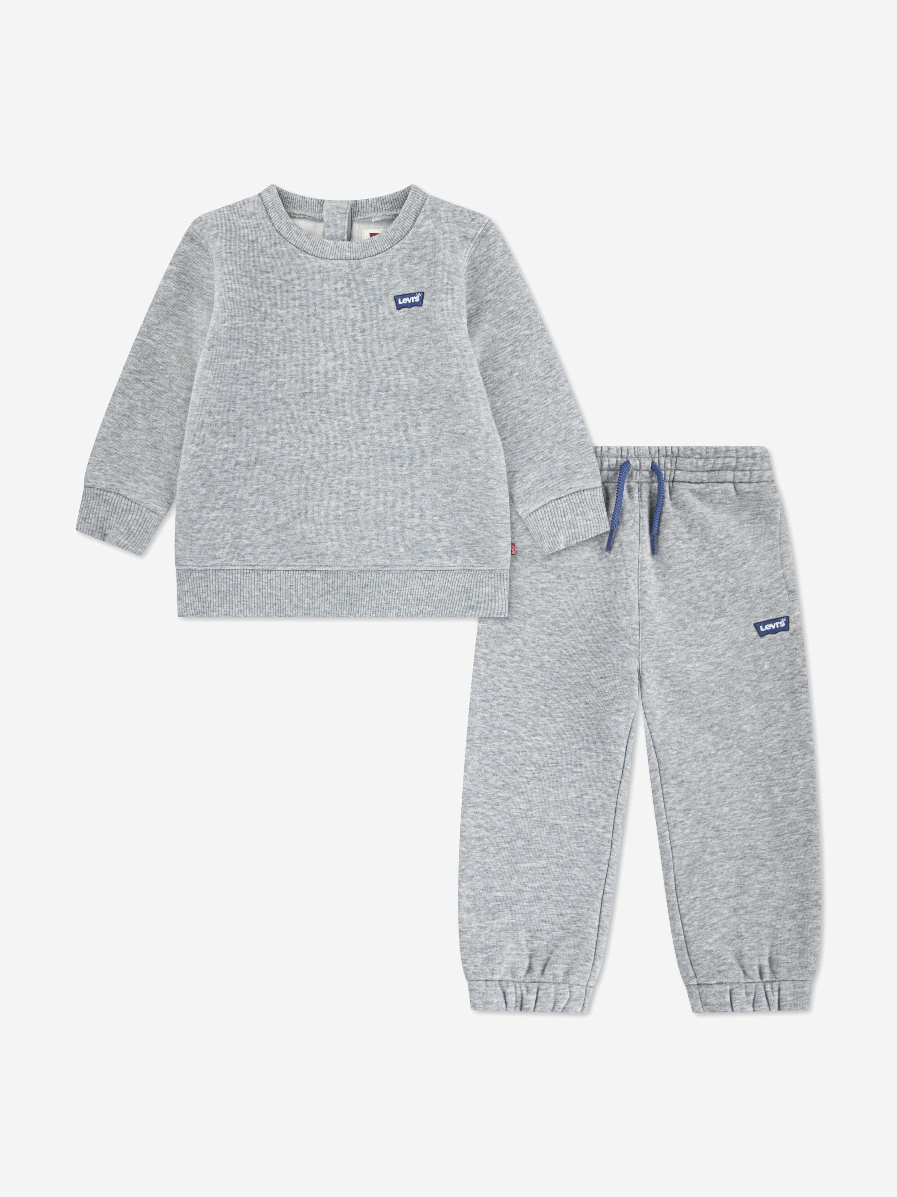 Levi's Baby Boys Logo Tracksuit in Grey