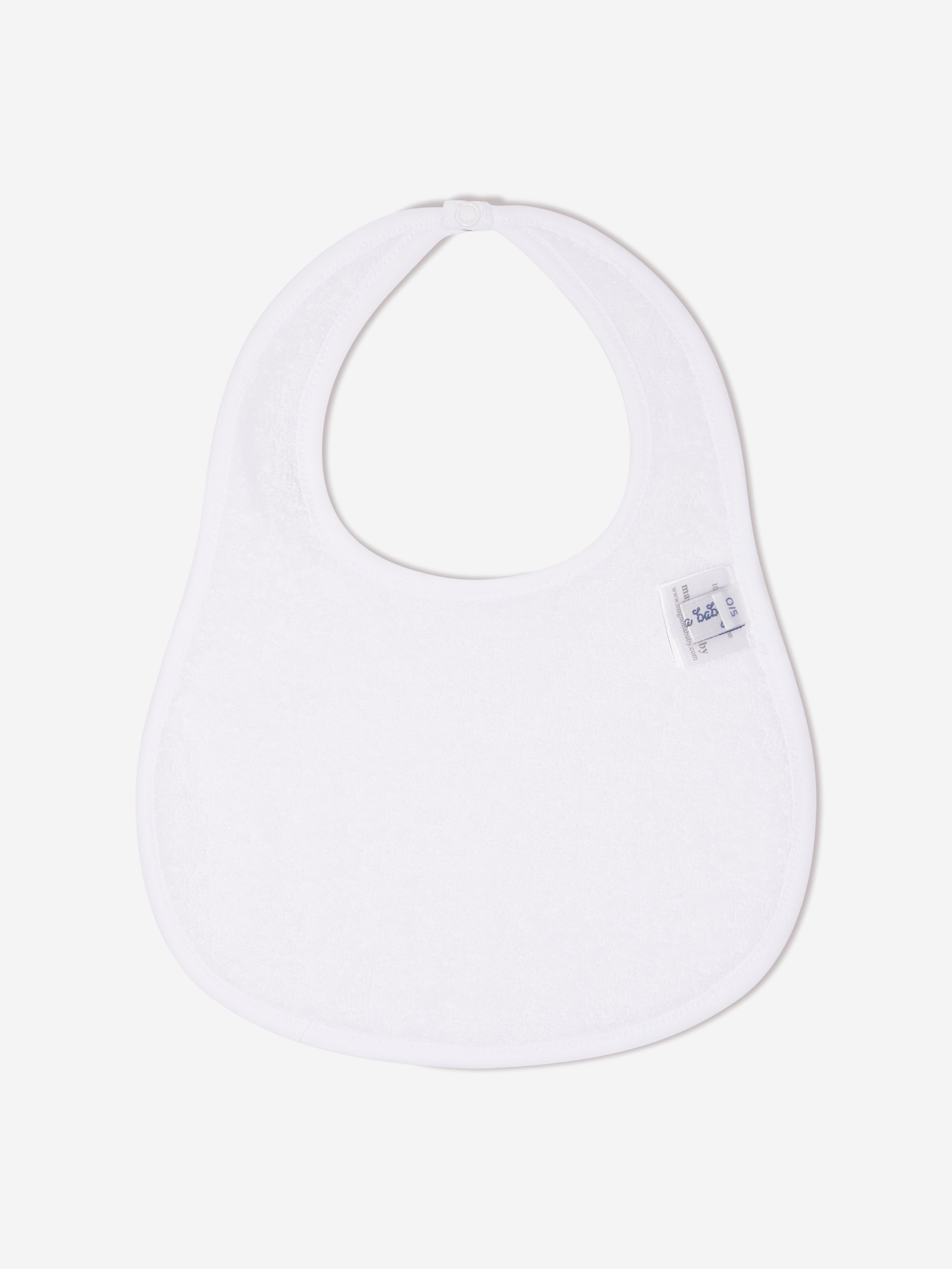 Magnolia Baby Baby Girls Pima Cotton Bib in Pink