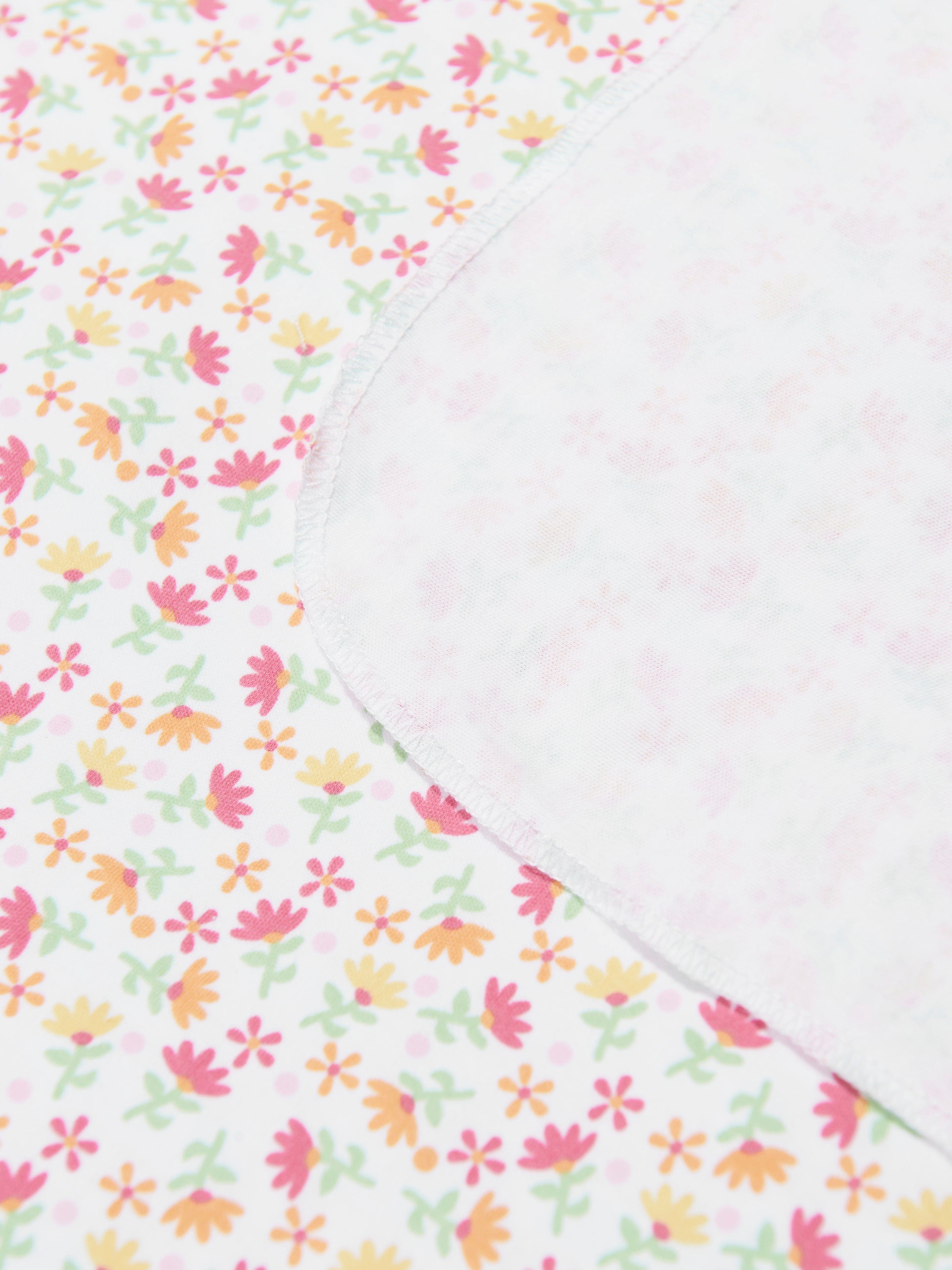 Magnolia Baby Baby Girls Printed Swaddle Blanket in Pink