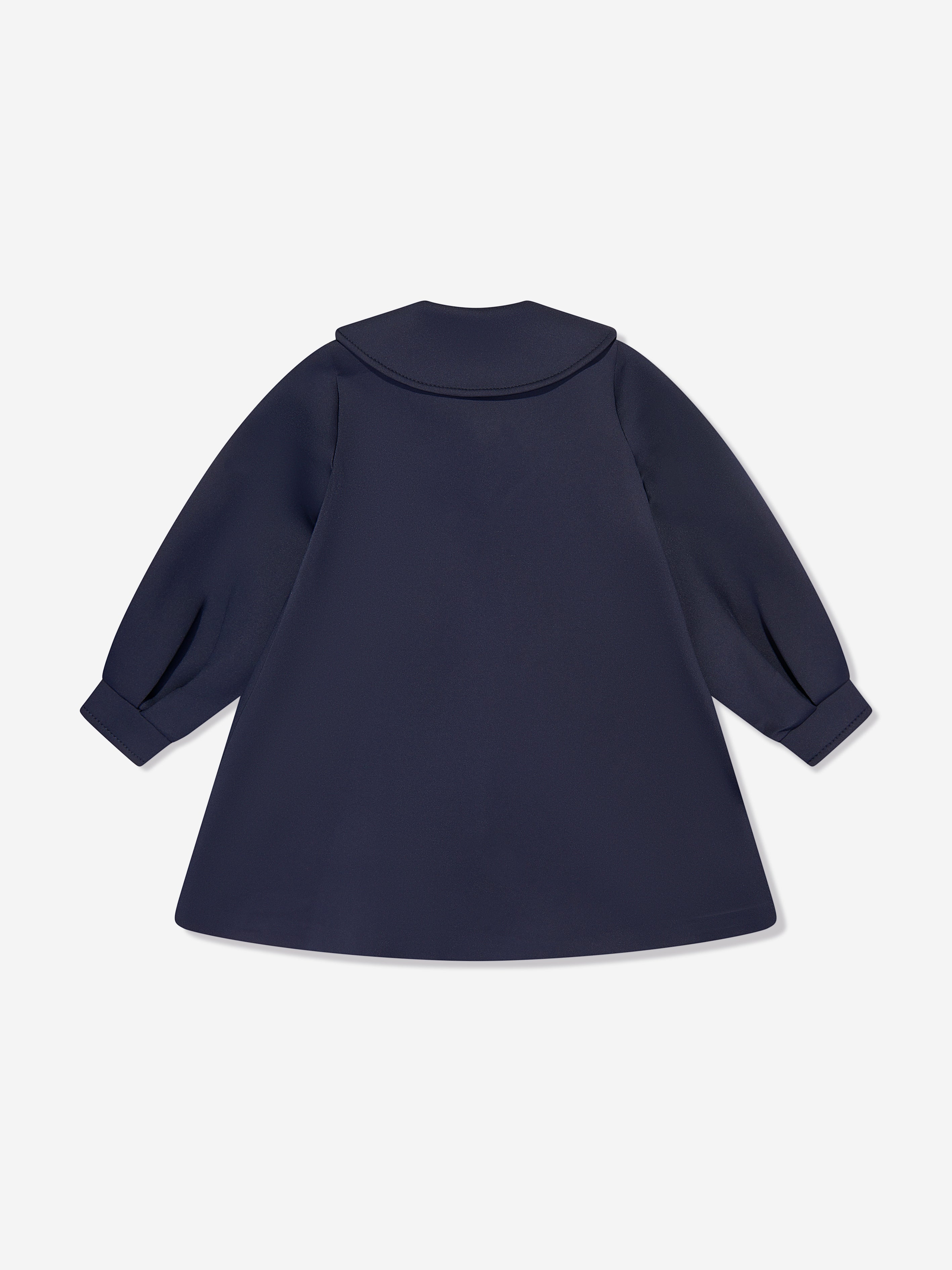 Girls Bow Detailed Jacket in Navy