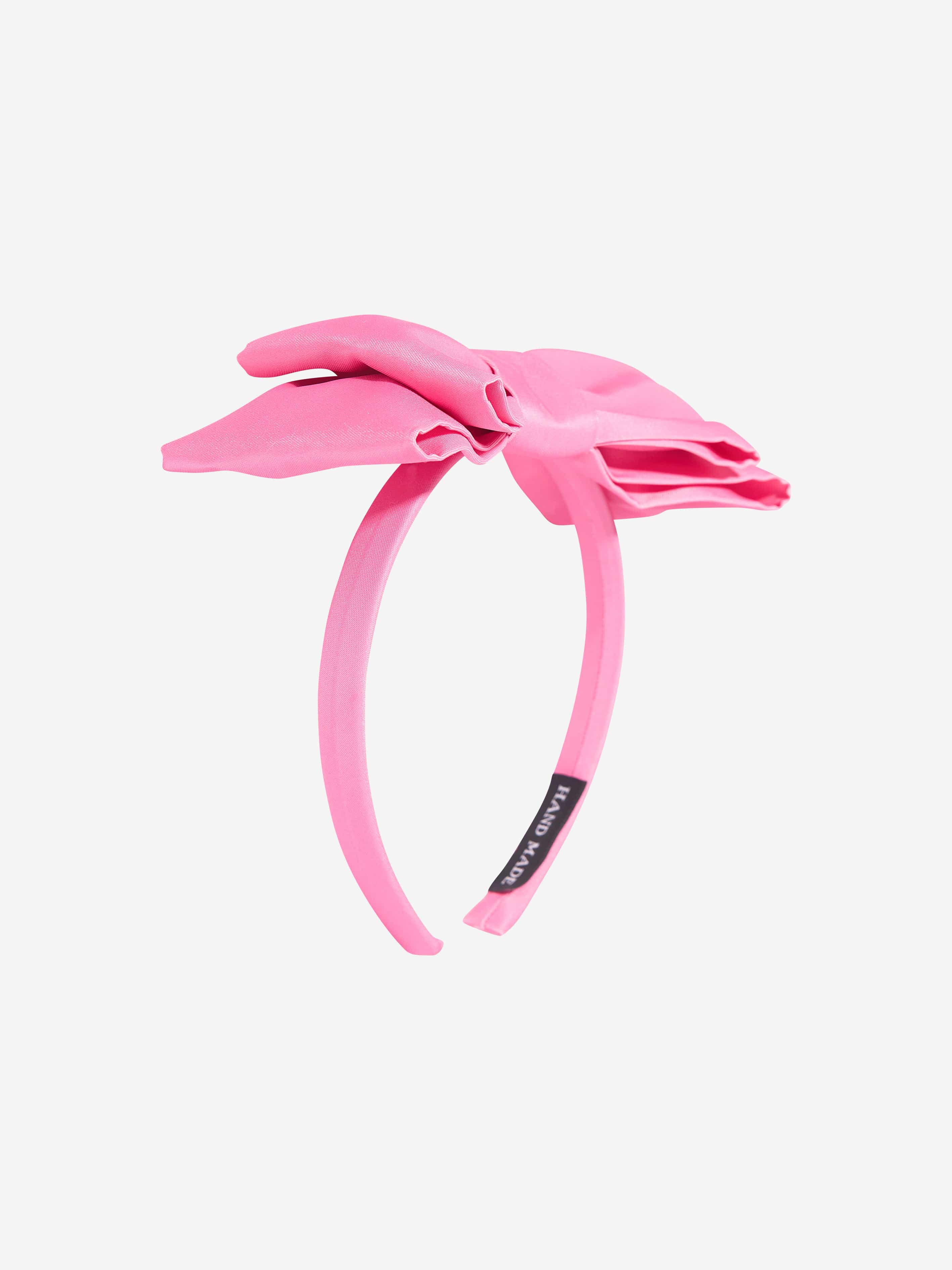 Mama Luma Girls Bow Headband in Pink