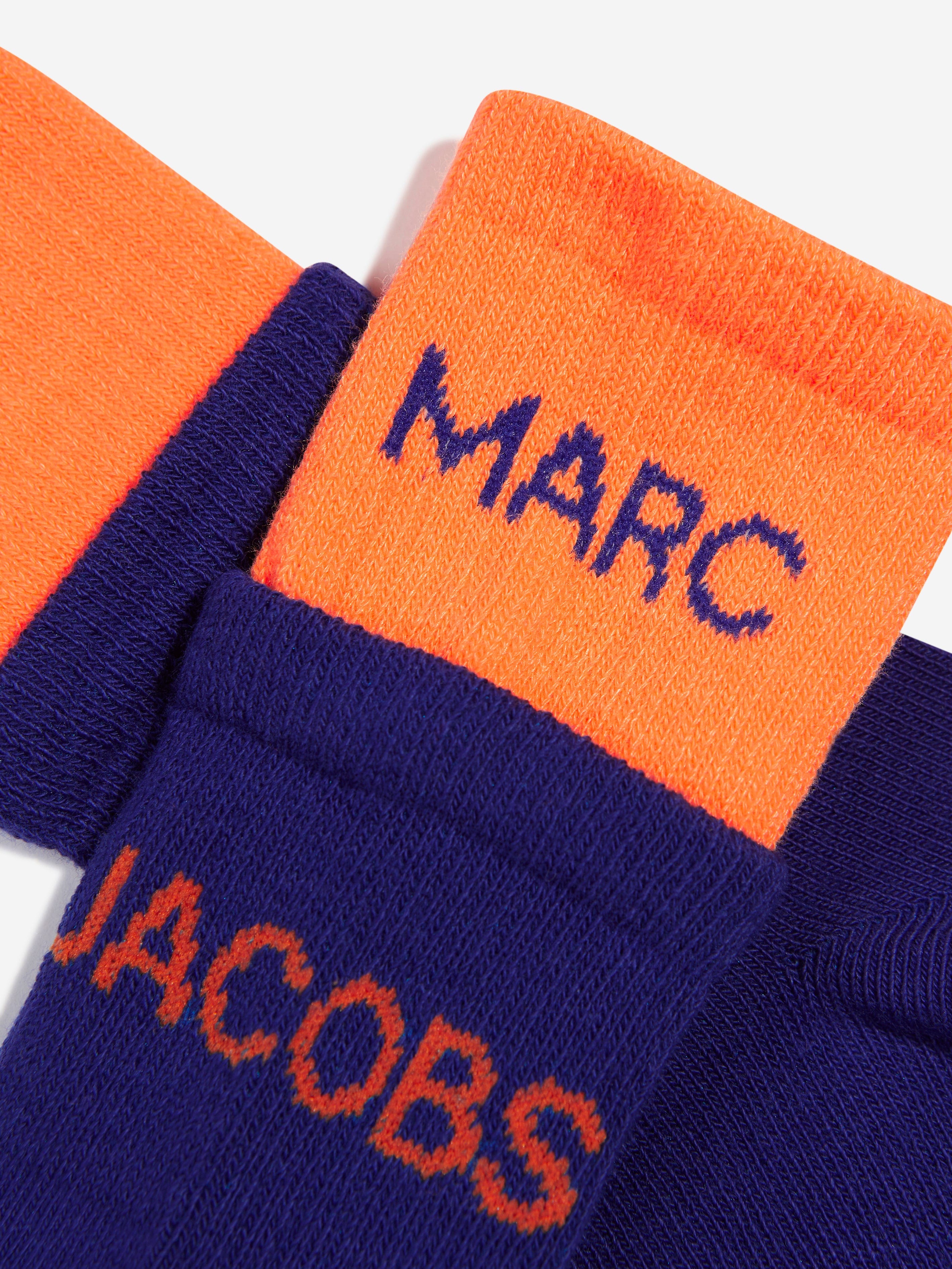 MARC JACOBS Boys Bicolour Socks in Multicolour