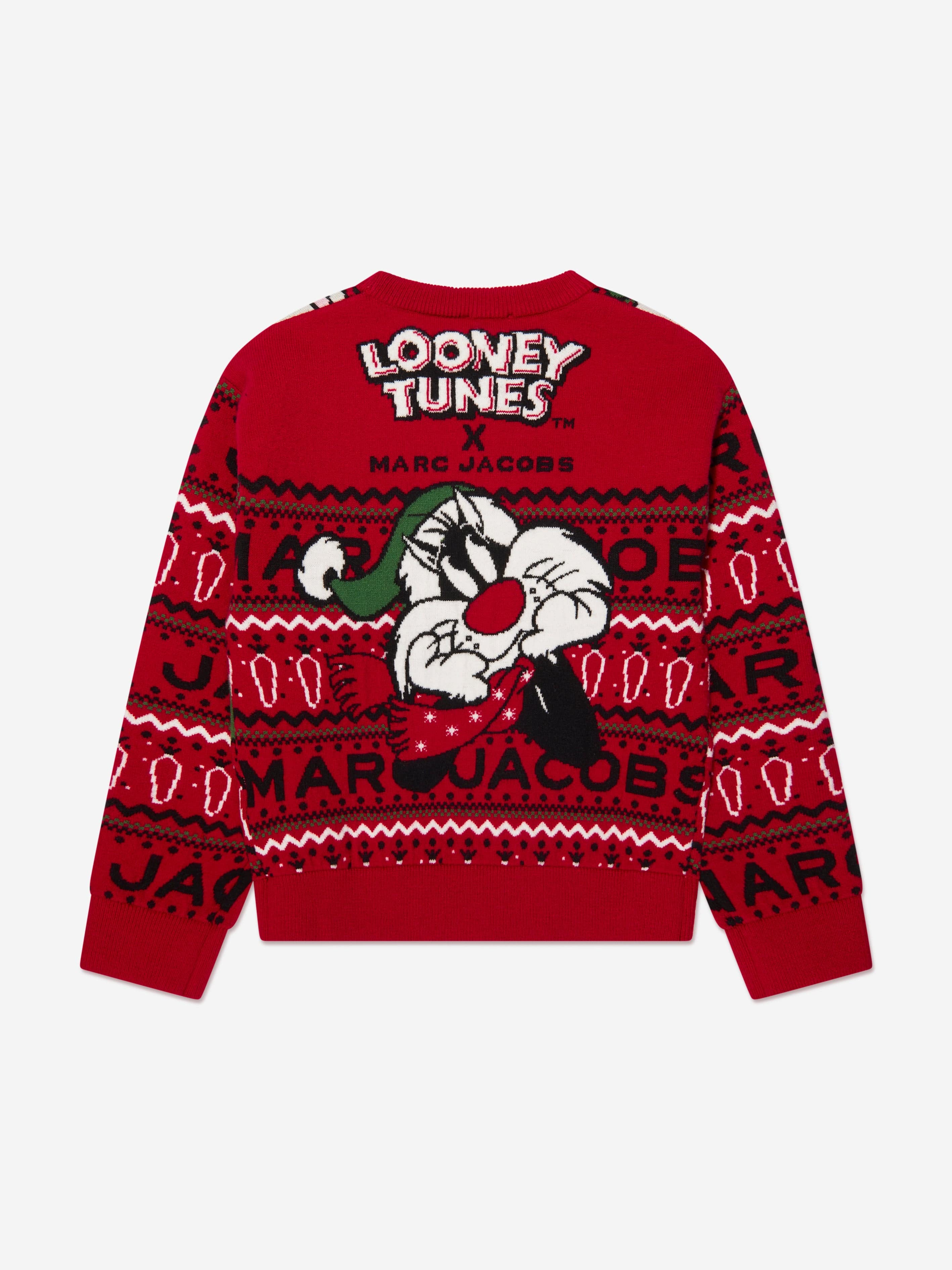 MARC JACOBS Boys Looney Tunes Jumper in Red