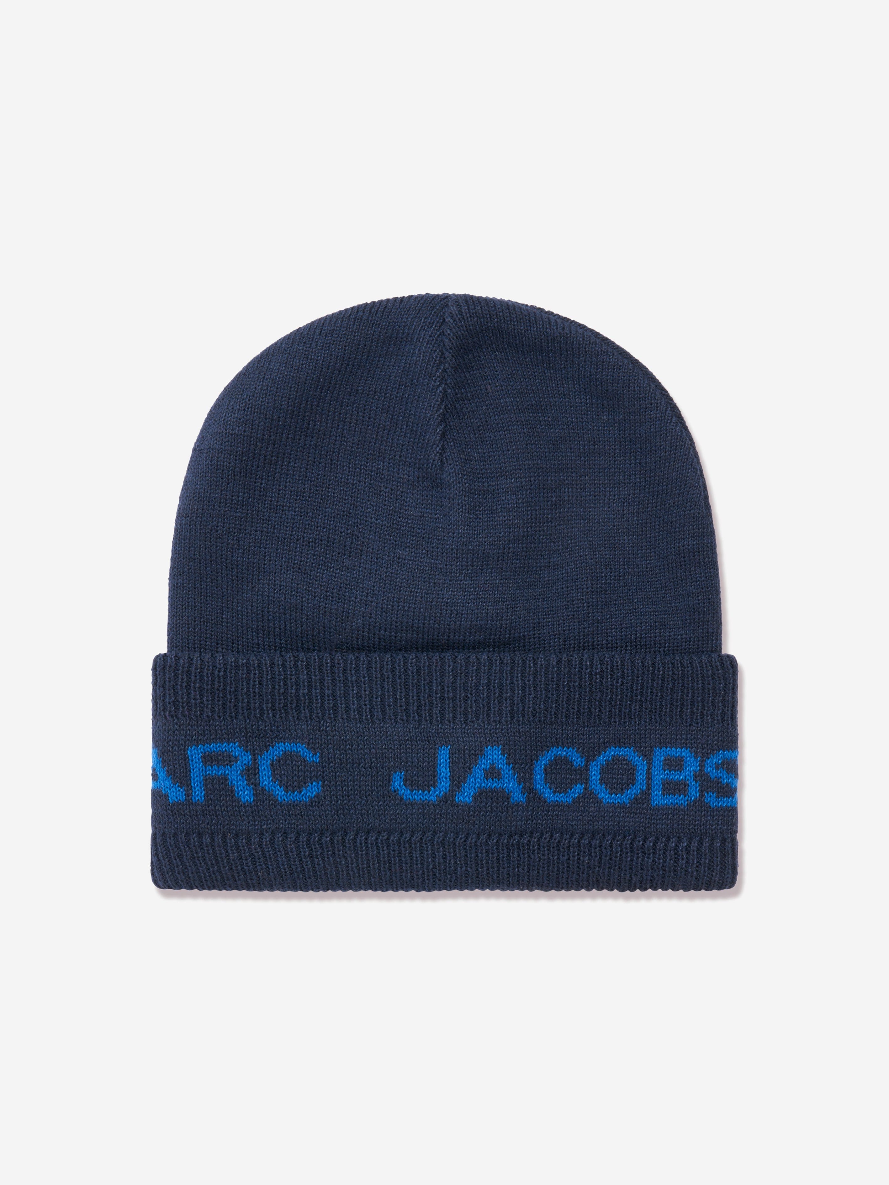 MARC JACOBS Kids Beanie Hat in Navy