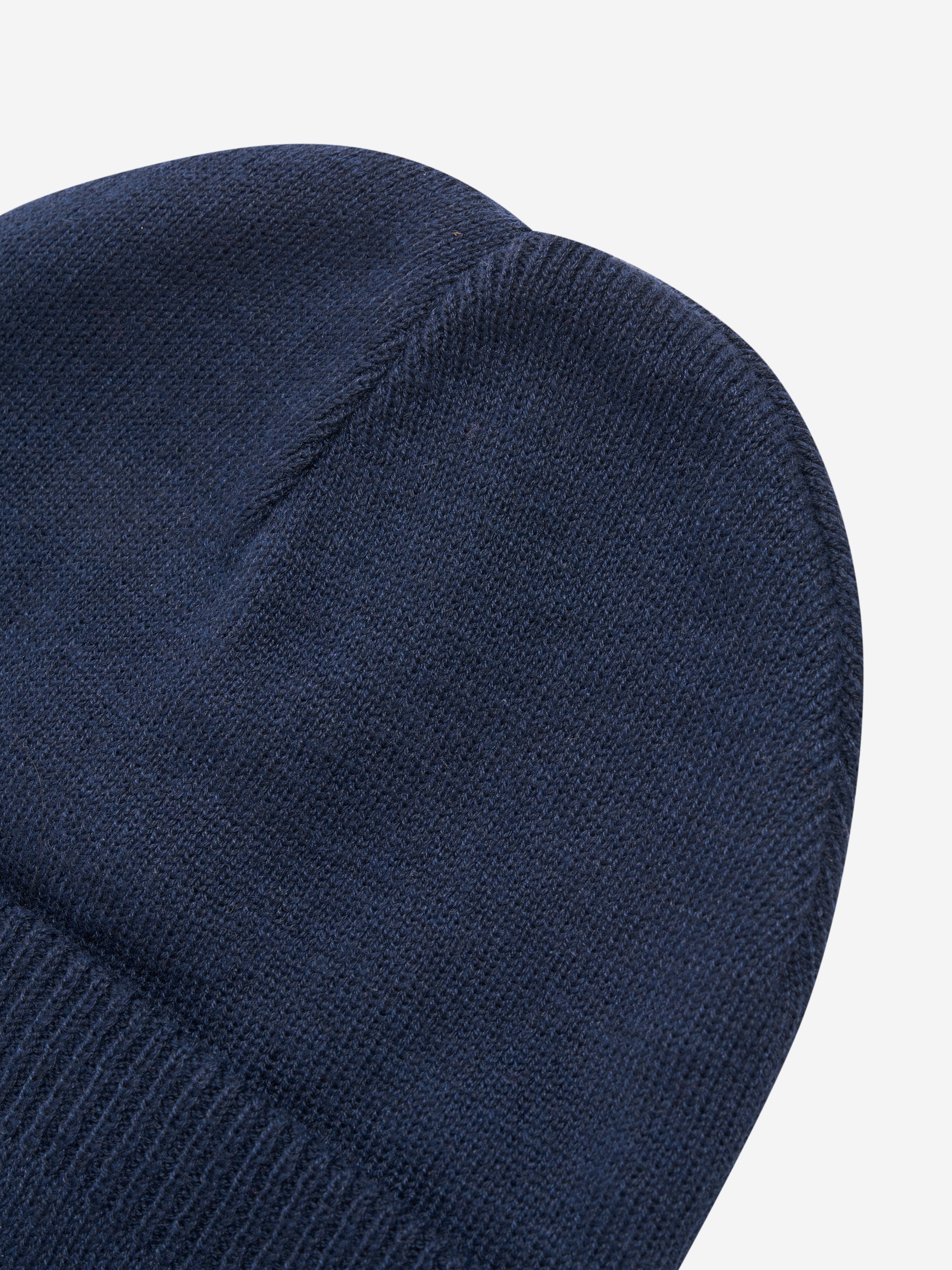 MARC JACOBS Kids Beanie Hat in Navy