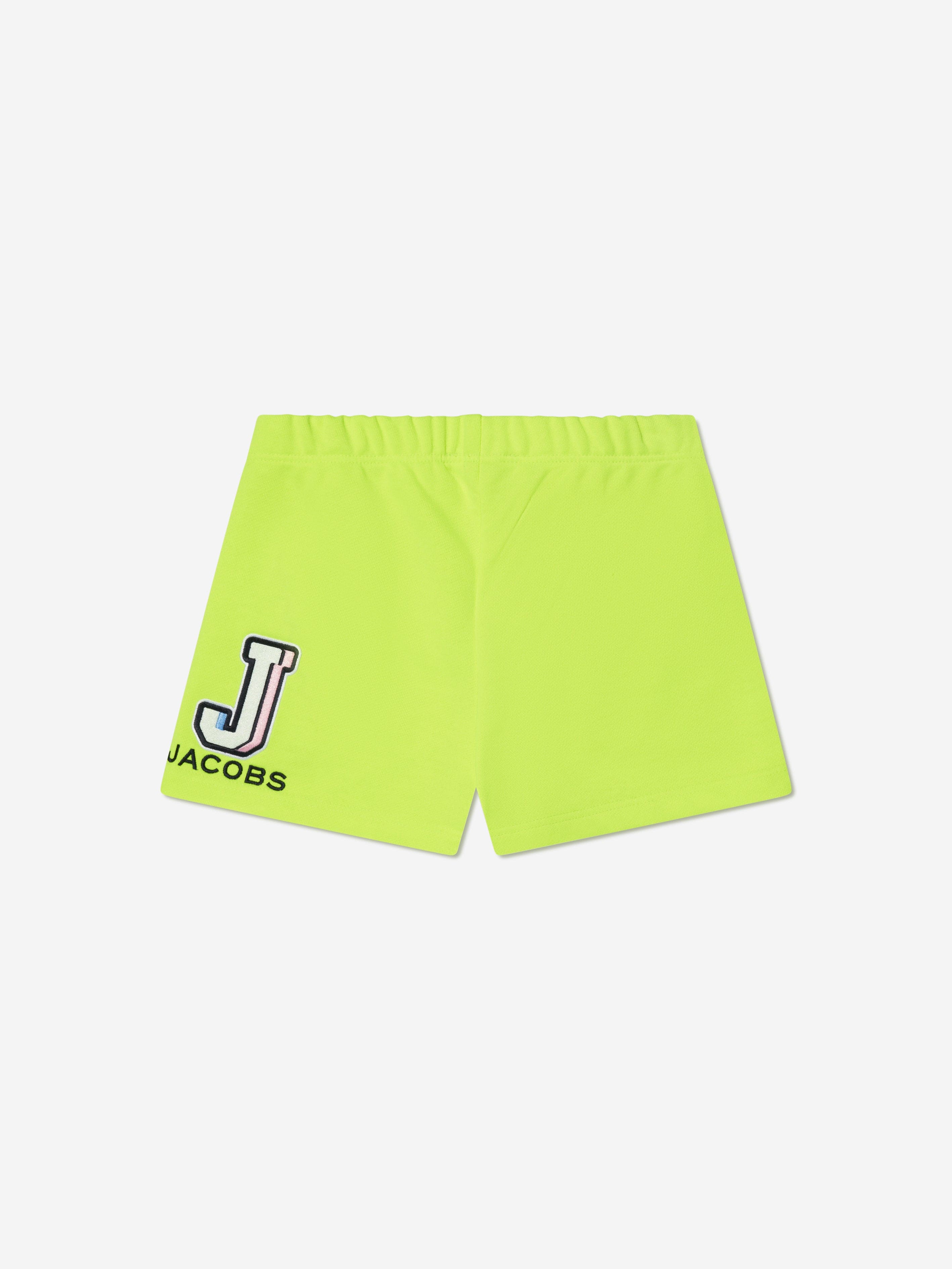 MARC JACOBS Girls Logo Shorts in Green