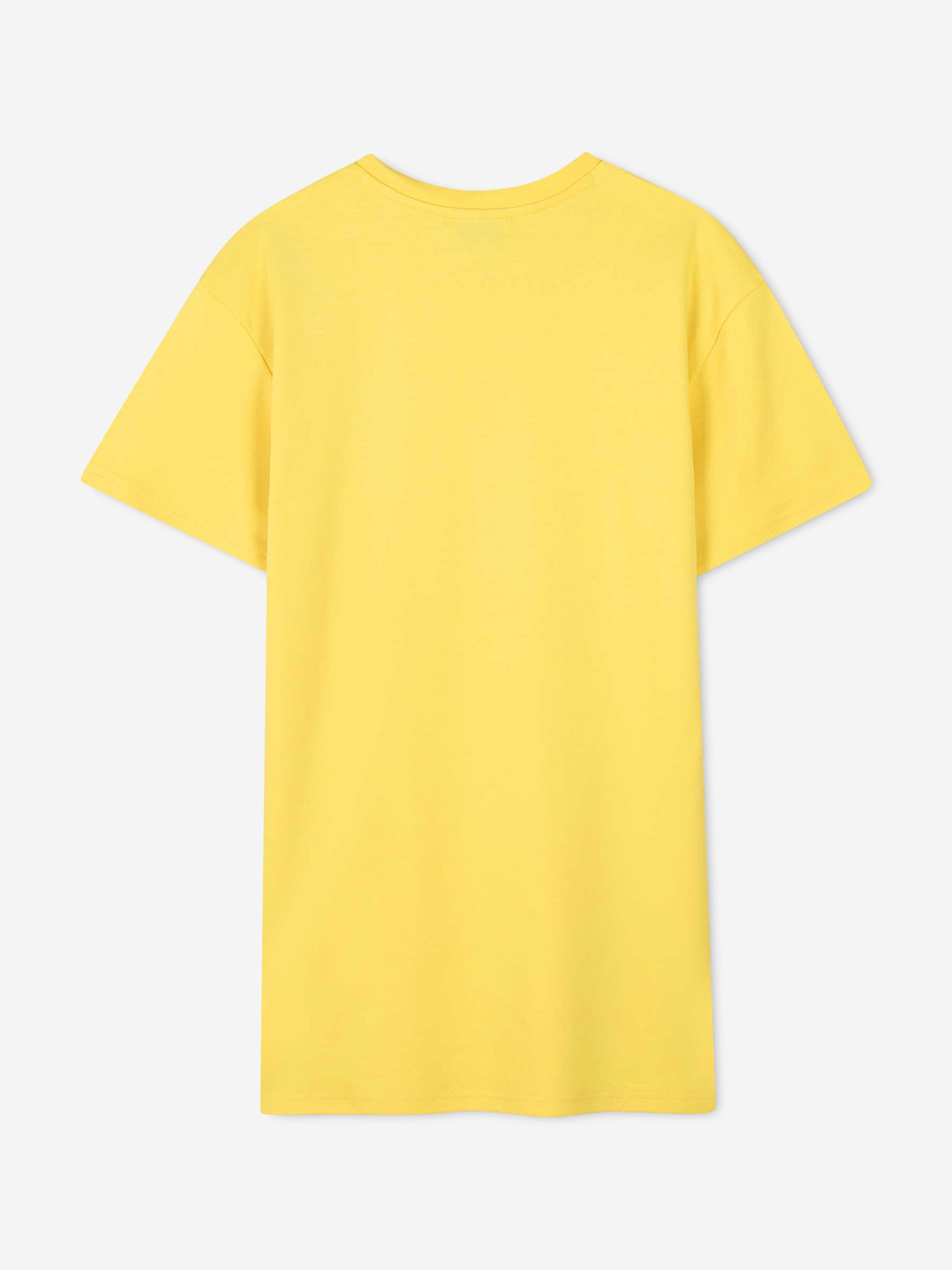MARC JACOBS Girls Snapshot Print Dress in Yellow